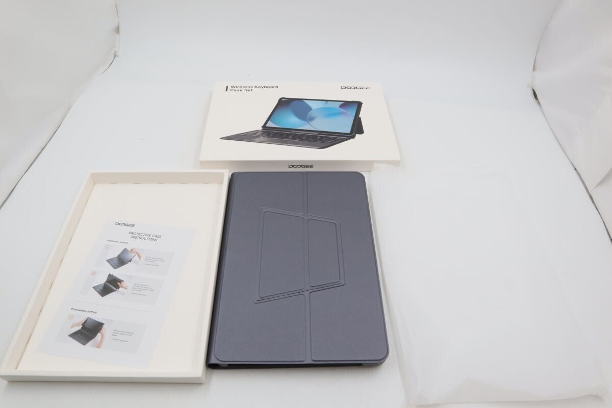 【全額返金保証】【最速発送】DOOGEE Wireless Keyboard Case Set 超美品 動作確認済