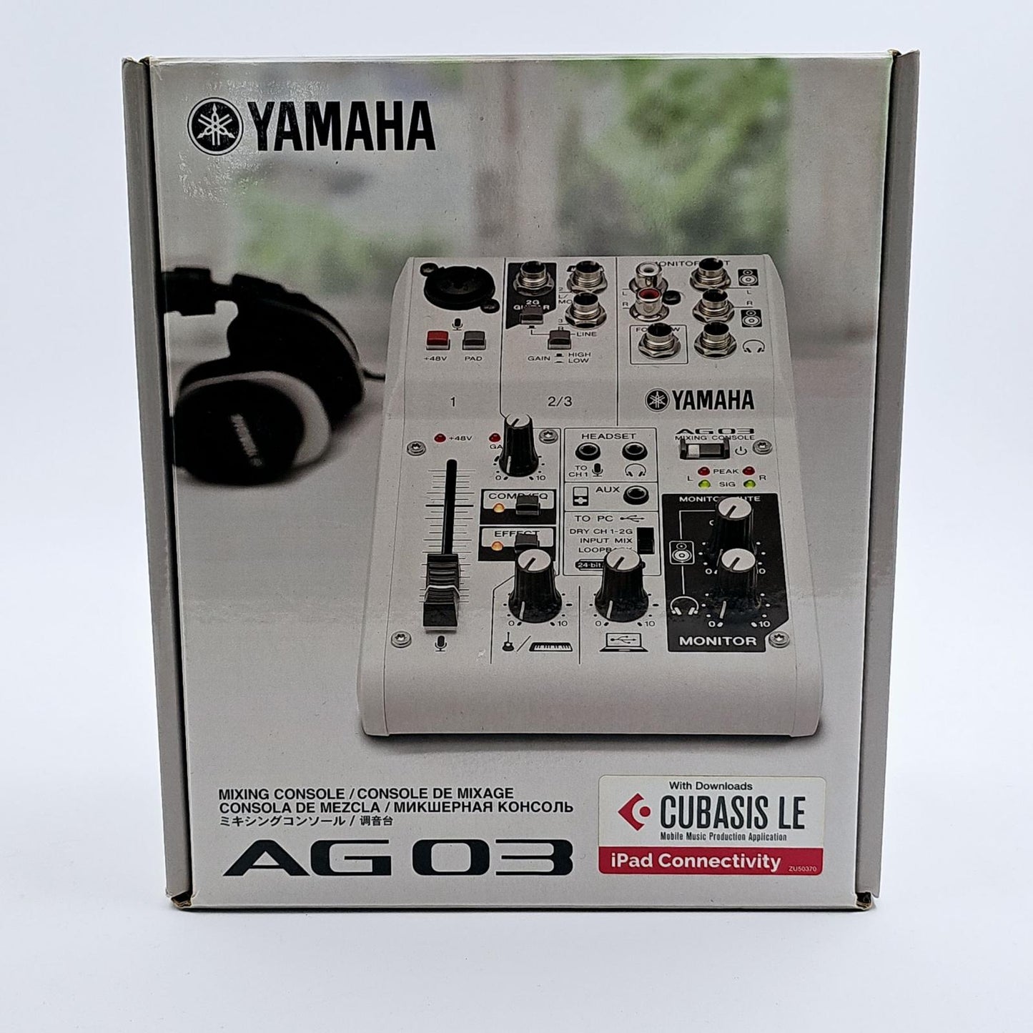 【全額返金保証】【最速発送】YAMAHA ミキシングコンソール AG03 動作確認済