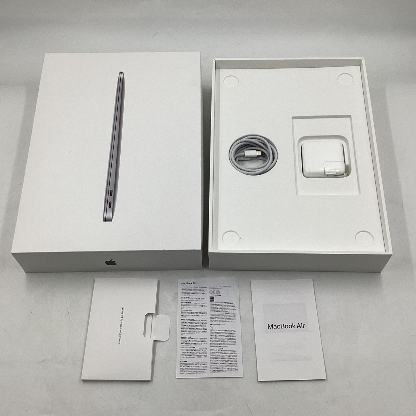 【全額返金保証】【最速発送】Apple MacBook Air 13インチ 2020 Apple M1 8GB SSD 256GB スペースグレイ 100% 動作確認済