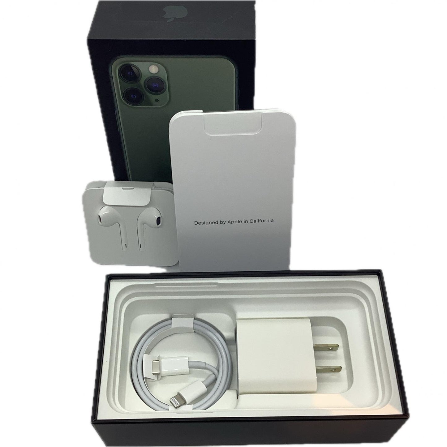 【全額返金保証】【最速発送】Apple iPhone iPhone Pro iPhone11 11 Pro 256GB ミッドナイトグリーン docomo SIMフリー 白ロム 美品 動作確認済 92%
