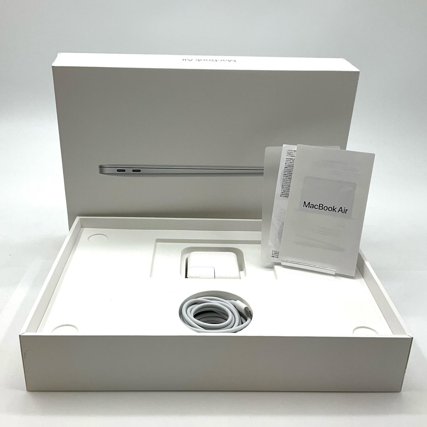 【全額返金保証】【最速発送】Apple MacBook Air Air 13インチ 2020 Apple M1 8GB SSD 256GB シルバー 100% 動作確認済