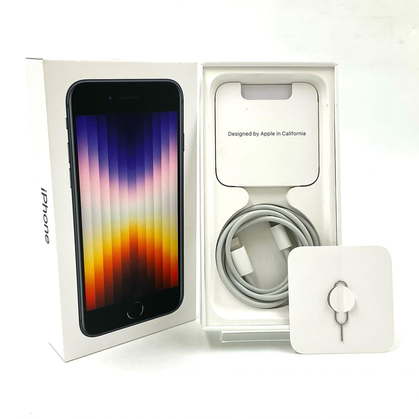 【全額返金保証】【最速発送】Apple iPhone iPhone SE(第3世代) 128GB ブラック SIMフリー 美品 動作確認済 91%