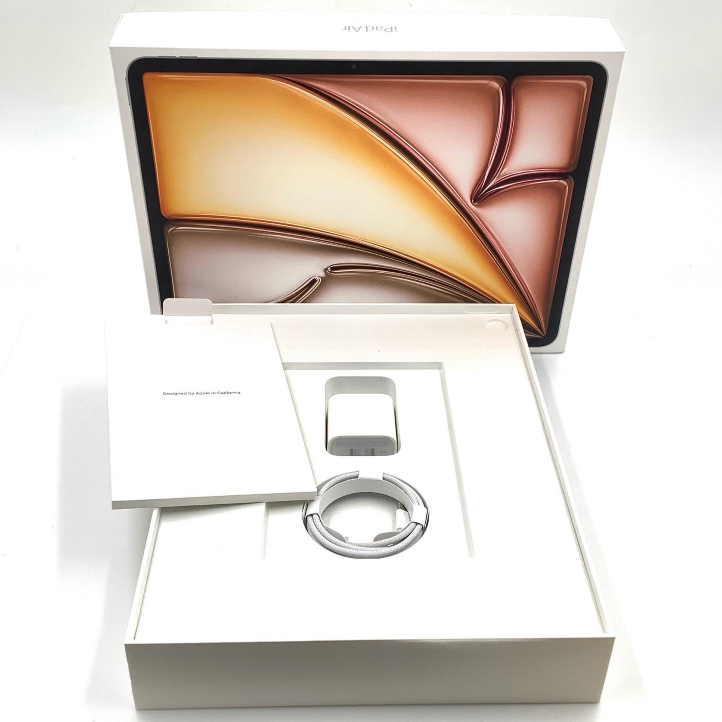 【全額返金保証】【最速発送】Apple iPad Air 13インチ 第6世代 1TB スターライト WiFi+Cellular 白ロム 超美品 動作確認済