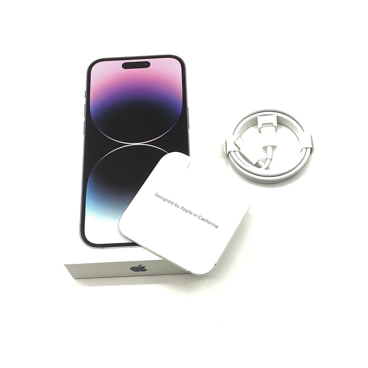 【全額返金保証】【最速発送】Apple iPhone iPhone Pro 14 Pro 1TB ディープパープル au 白ロム 美品 動作確認済 93%