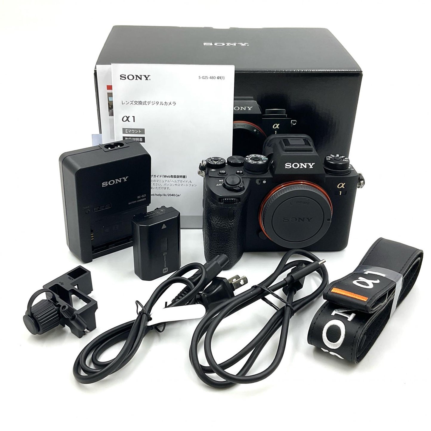 【全額返金保証】【最速発送】Sony デジタル一眼 α1 ILCE-1 ボディ ブラック 美品 動作確認済