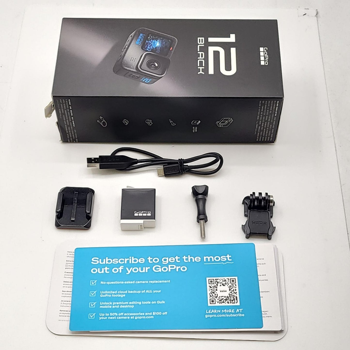 【全額返金保証】【最速発送】GoPro HERO12 Black 超美品 動作確認済