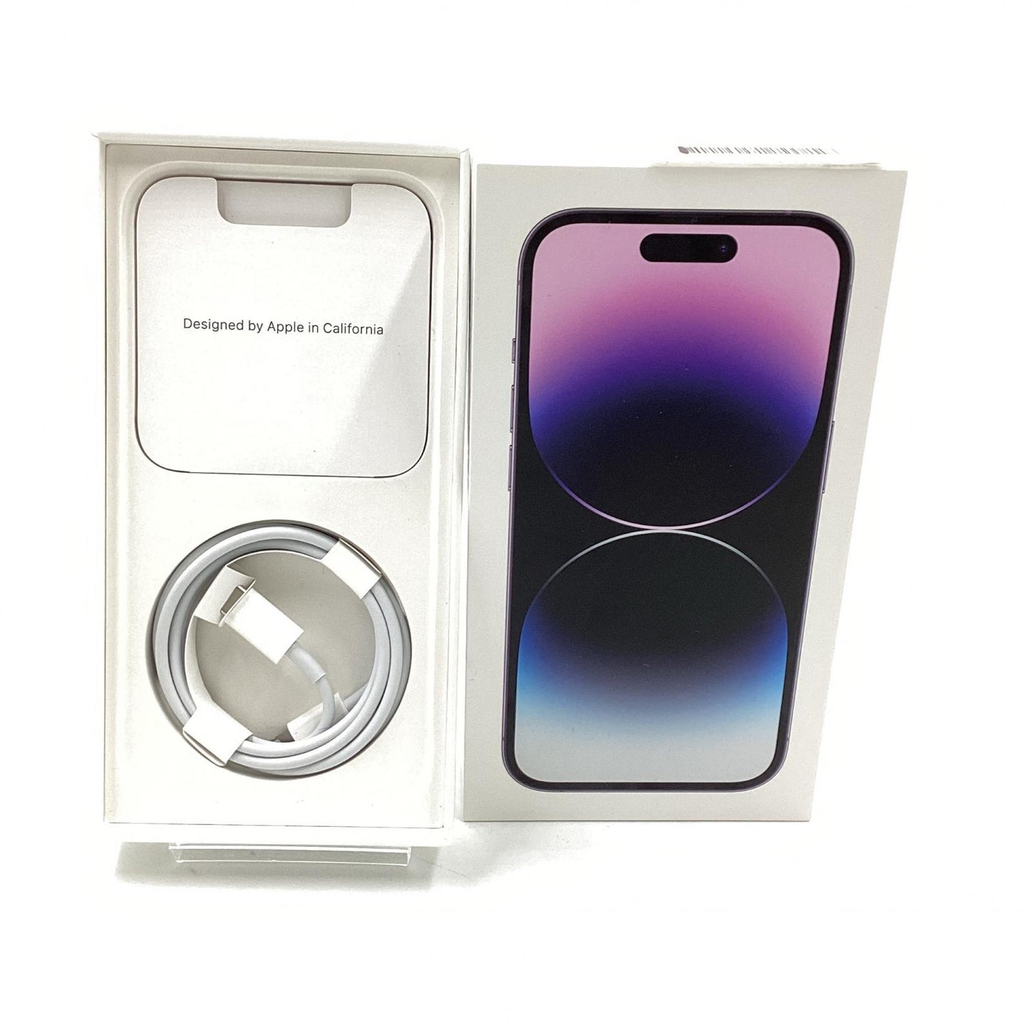 【全額返金保証】【最速発送】Apple iPhone iPhone 14 Pro 256GB ディープパープル au 白ロム 動作確認済 82%