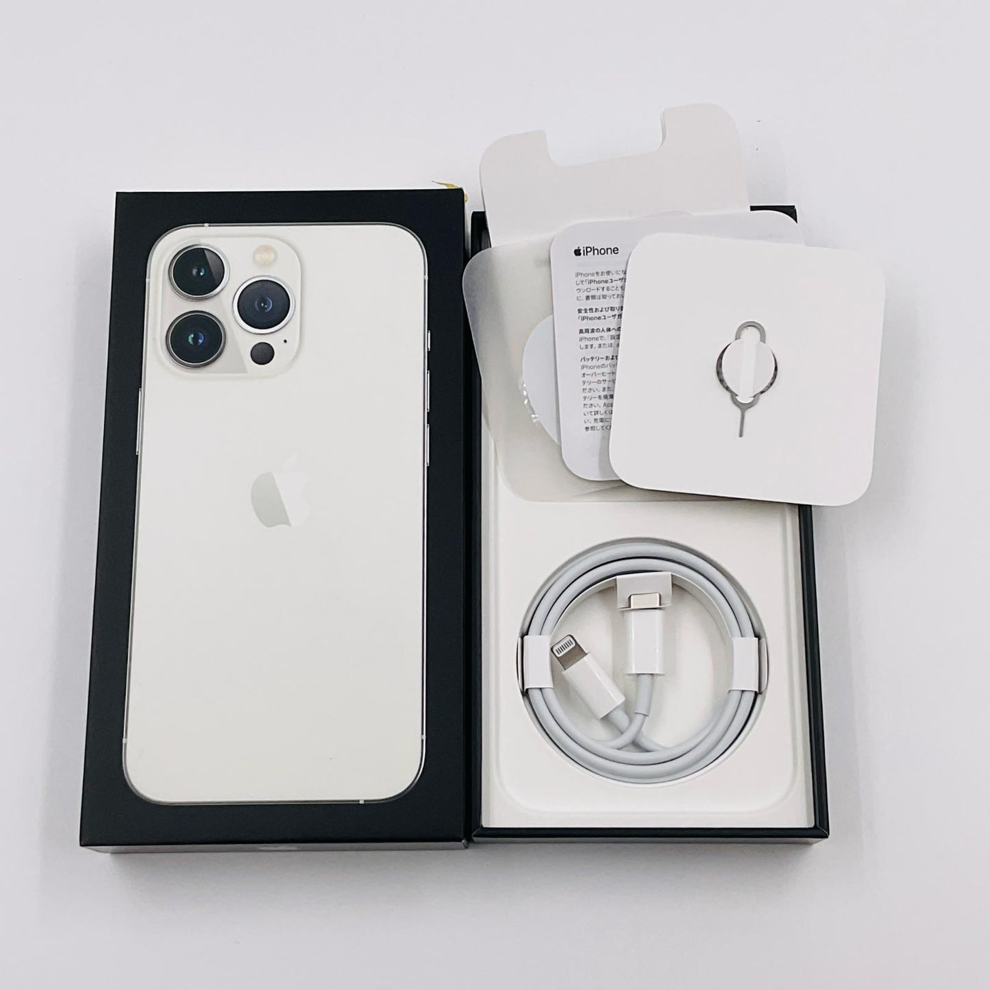 【全額返金保証】【最速発送】Apple iPhone iPhone 13 Pro 1TB シルバー Softbank 白ロム 美品 動作確認済 84%