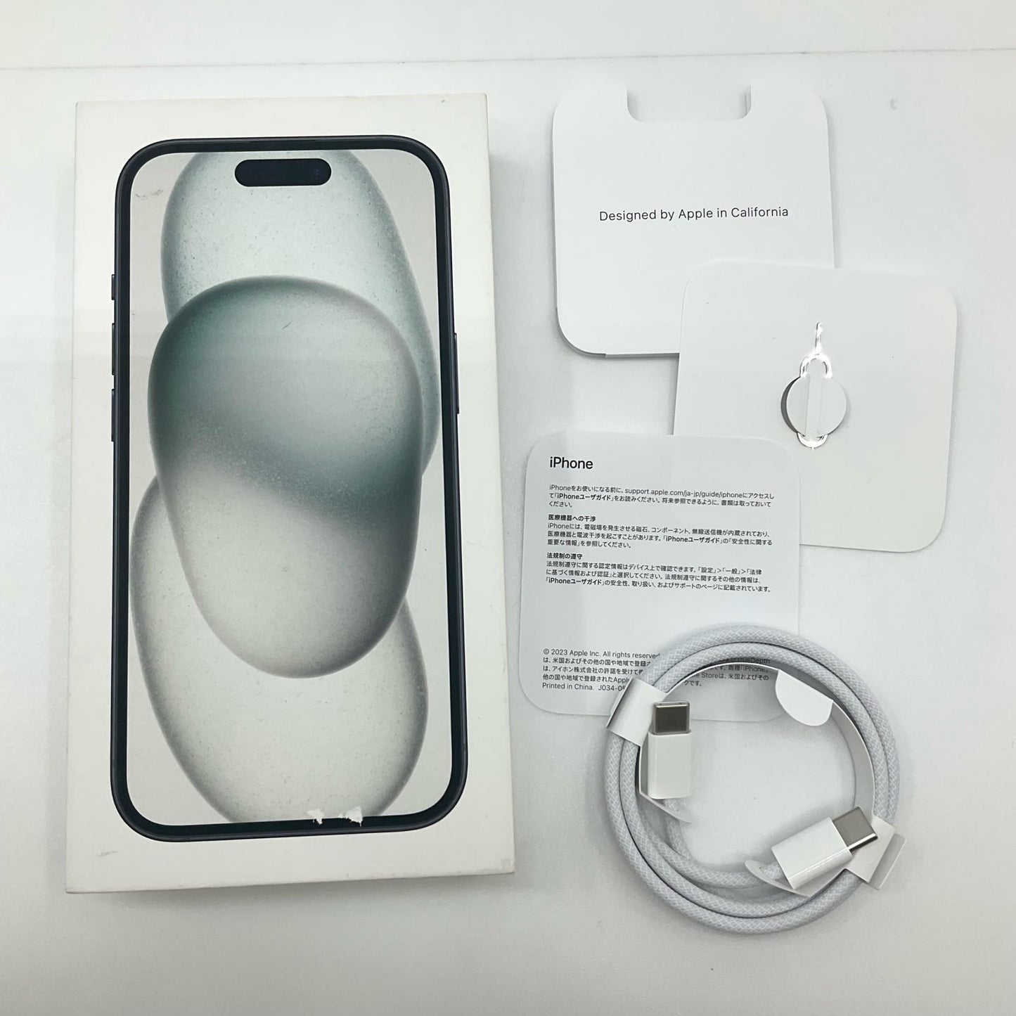【全額返金保証】【最速発送】Apple iPhone iPhone 15 128GB ブラック SIMフリー 動作確認済 88%
