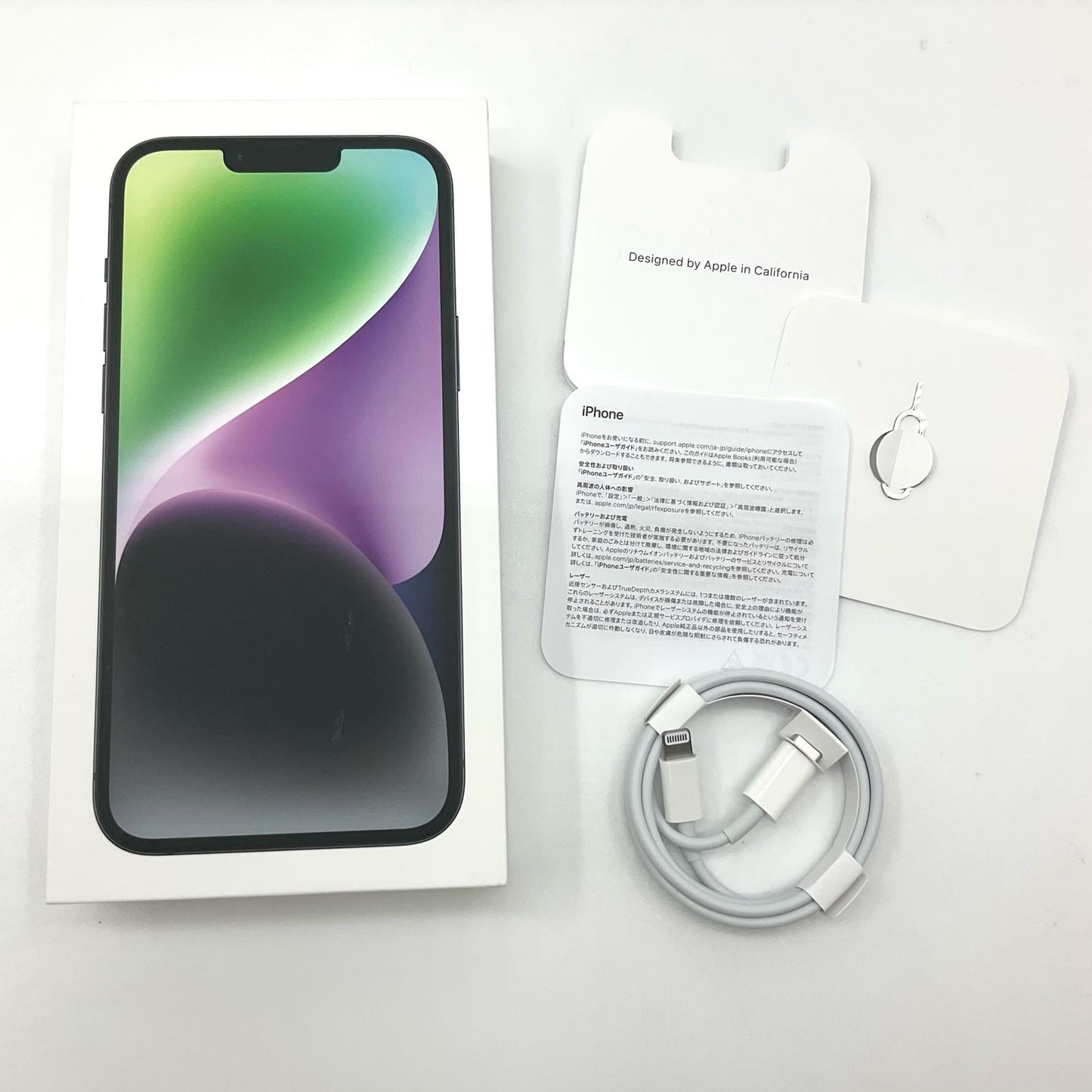 【全額返金保証】【最速発送】Apple iPhone iPhone 14 Plus 128GB ミッドナイト SIMフリー 美品 動作確認済 95%