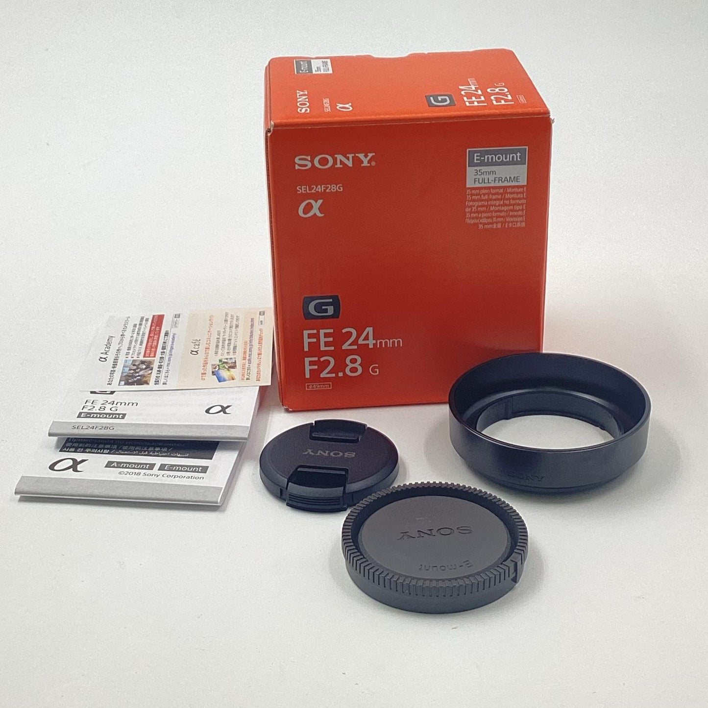 【全額返金保証】【最速発送】Sony FE 24mm F2.8 G SEL24F28G 美品 動作確認済