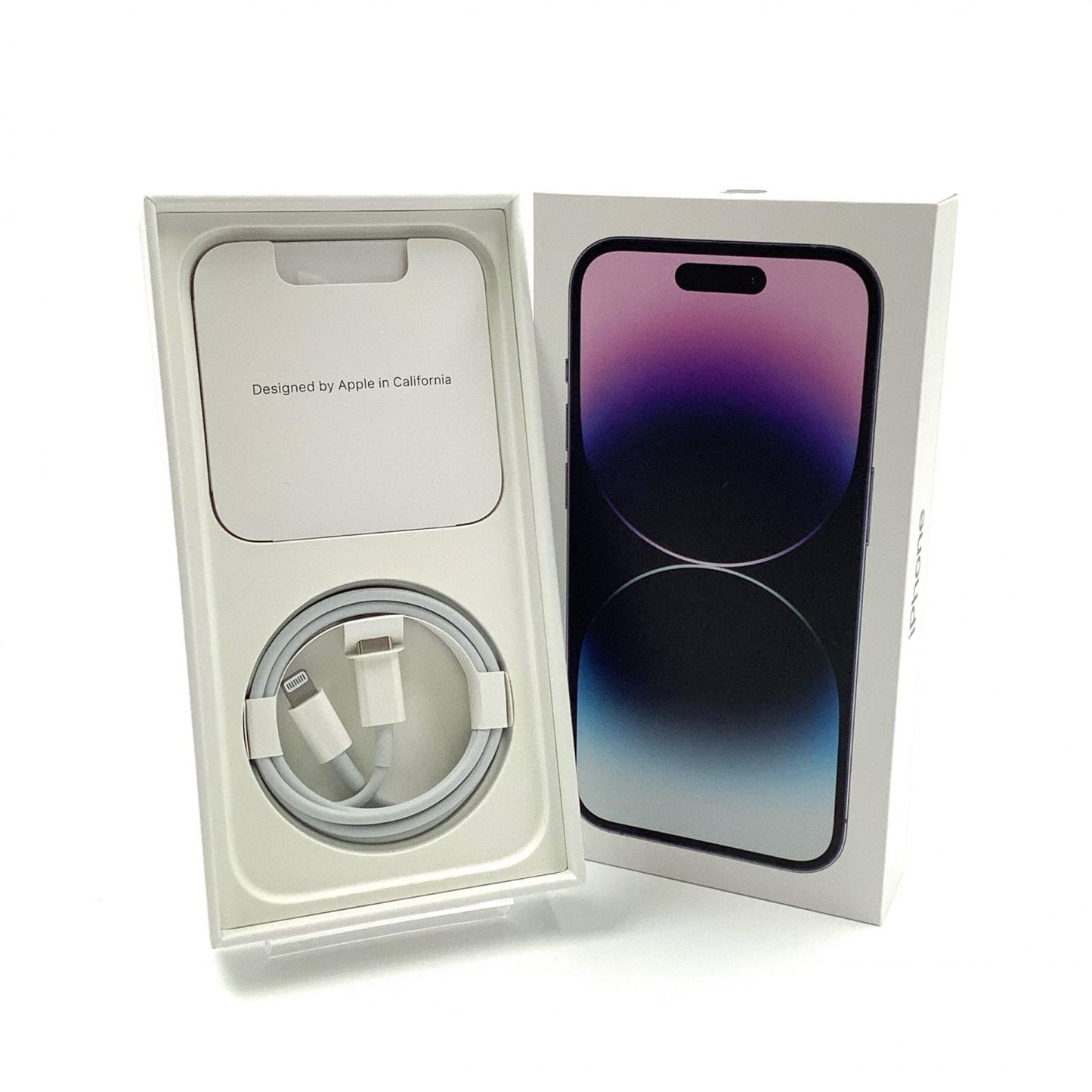 【全額返金保証】【最速発送】Apple iPhone iPhone 14 Pro 128GB ディープパープル SIMフリー 動作確認済 84%