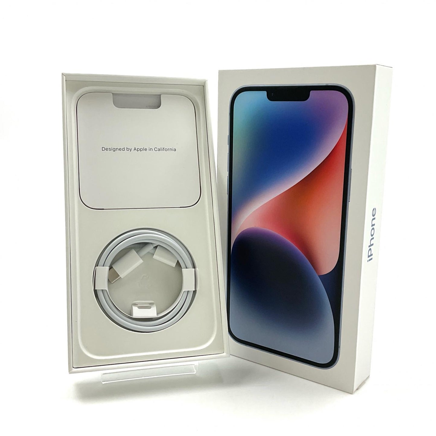 【全額返金保証】【最速発送】Apple iPhone iPhone 14 Plus 128GB ブルー docomo 白ロム 動作確認済 78%
