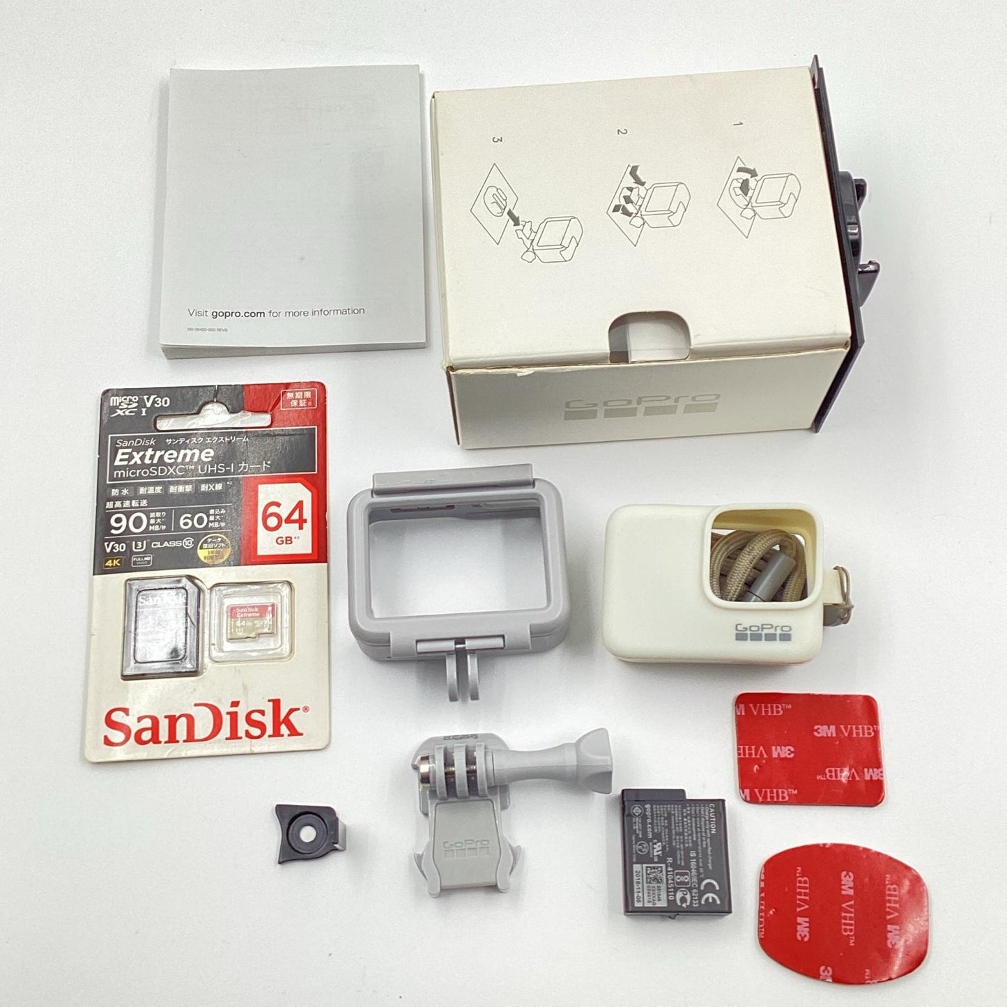 【最速発送】GoPro HERO7 Blackリミテッドエディション ダスクホワイト【難有】