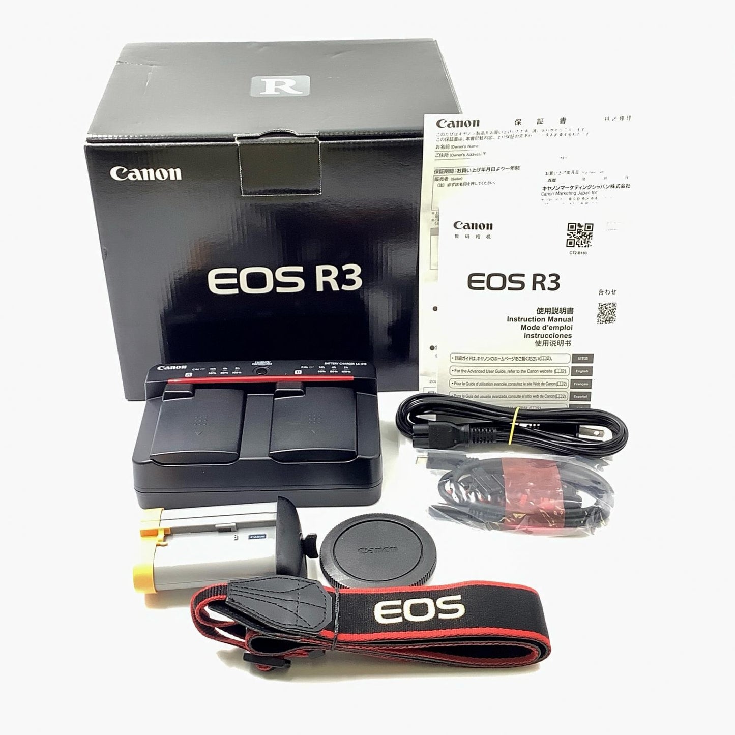 【全額返金保証】【最速発送】Canon デジタル一眼 EOS R3 ボディ ブラック 動作確認済