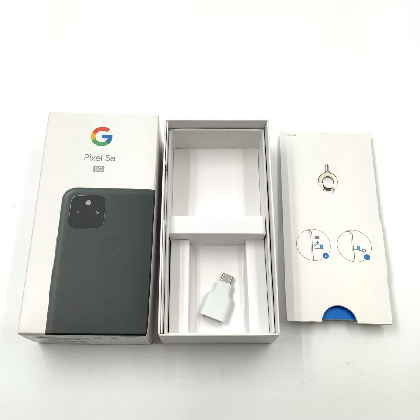 【全額返金保証】【最速発送】Google Pixel 5a 5G 128GB Mostly Black Softbank G4S1M 白ロム 動作確認済