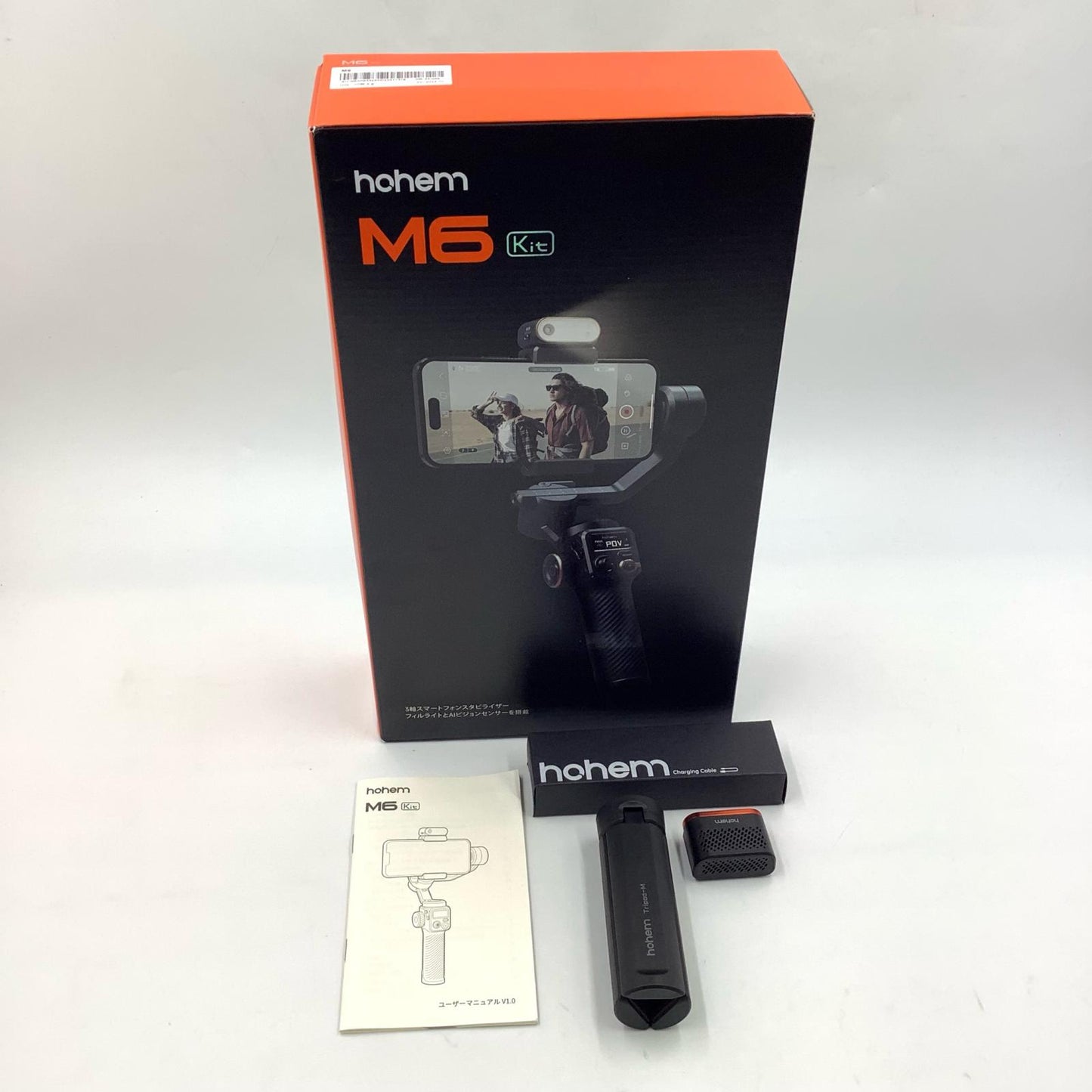【全額返金保証】【最速発送】hohem M6 Kit スマートフォン用ジンバル 美品 動作確認済