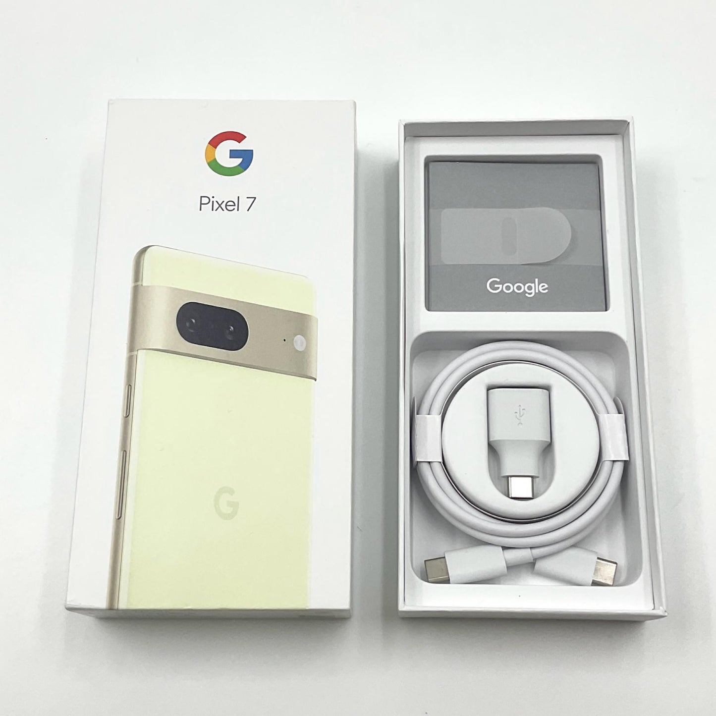 【全額返金保証】【最速発送】Google Pixel 7 128GB Lemongrass au G03Z5 白ロム 美品 動作確認済