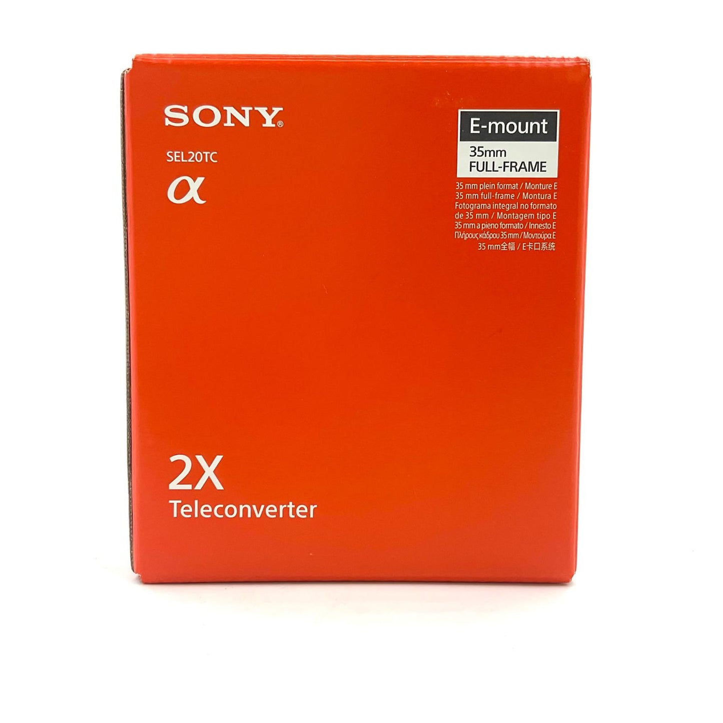 【全額返金保証】【最速発送】Sony SEL20TC テレコンバーター 新品未開封 即納OK