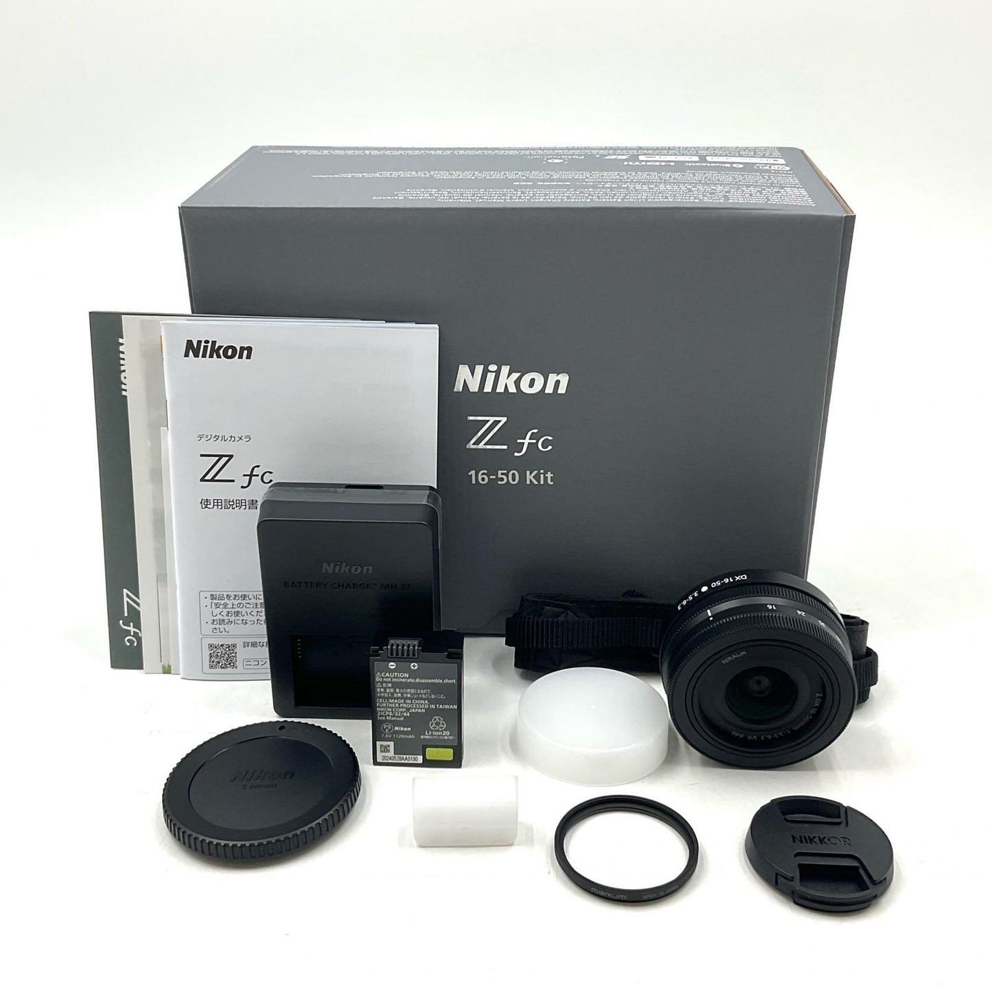 【全額返金保証】【最速発送】Nikon デジタル一眼 Z fc 16-50 VR レンズキット ブラック 超美品 動作確認済