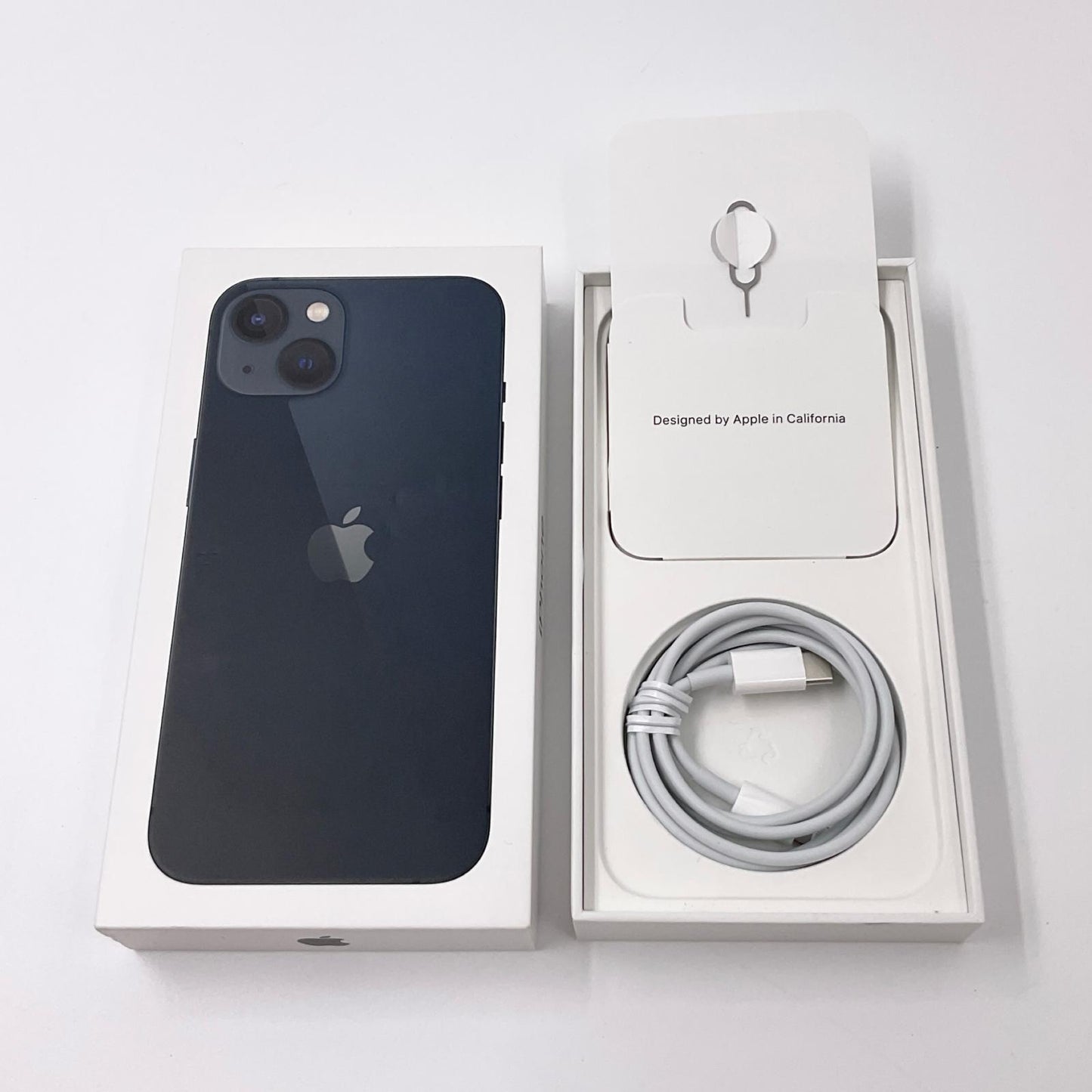 【全額返金保証】【最速発送】Apple iPhone iPhone 13 128GB ミッドナイト Softbank 白ロム 動作確認済 94%