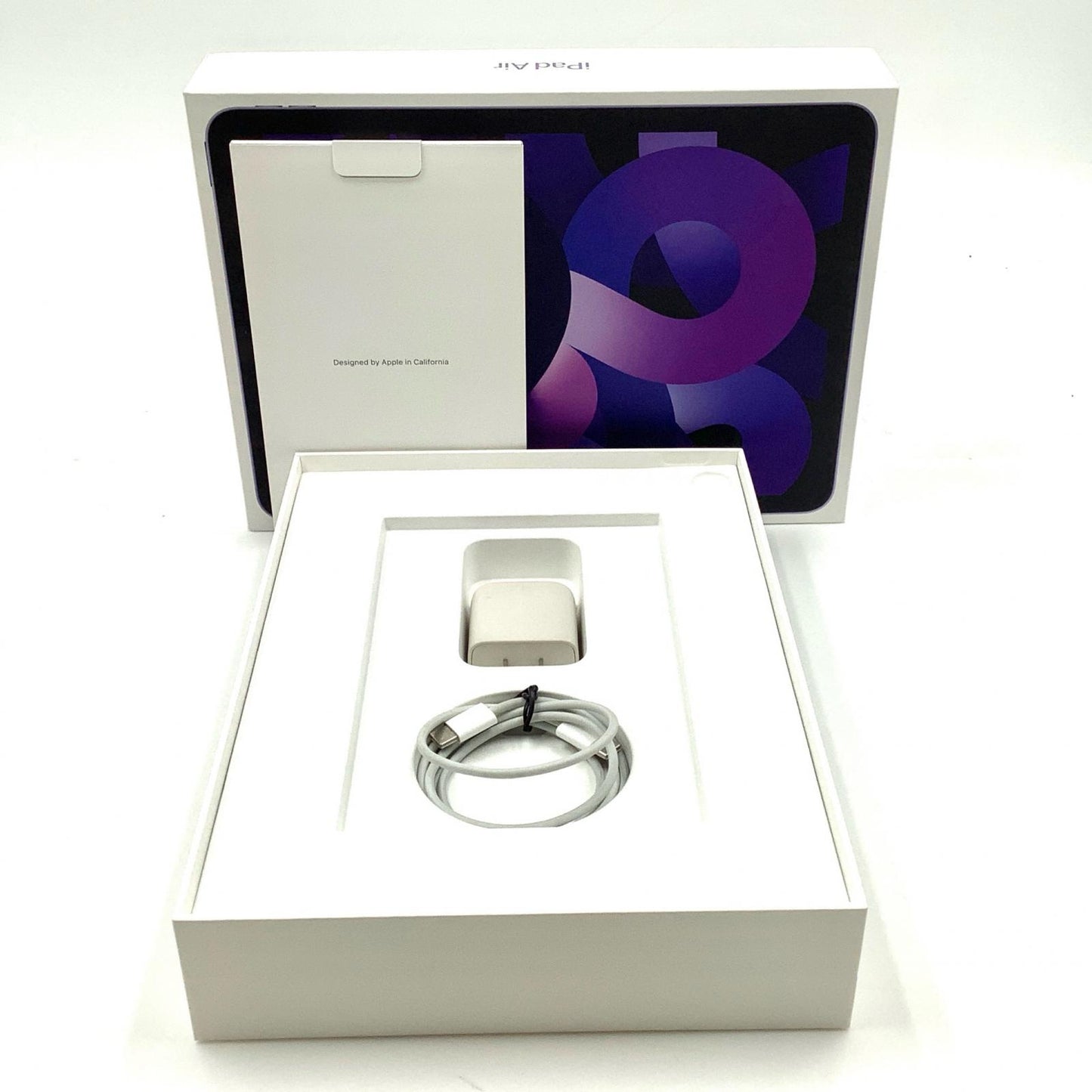 【全額返金保証】【最速発送】Apple iPad Air 10.9インチ 第5世代 256GB パープル Wi-Fi 美品 動作確認済