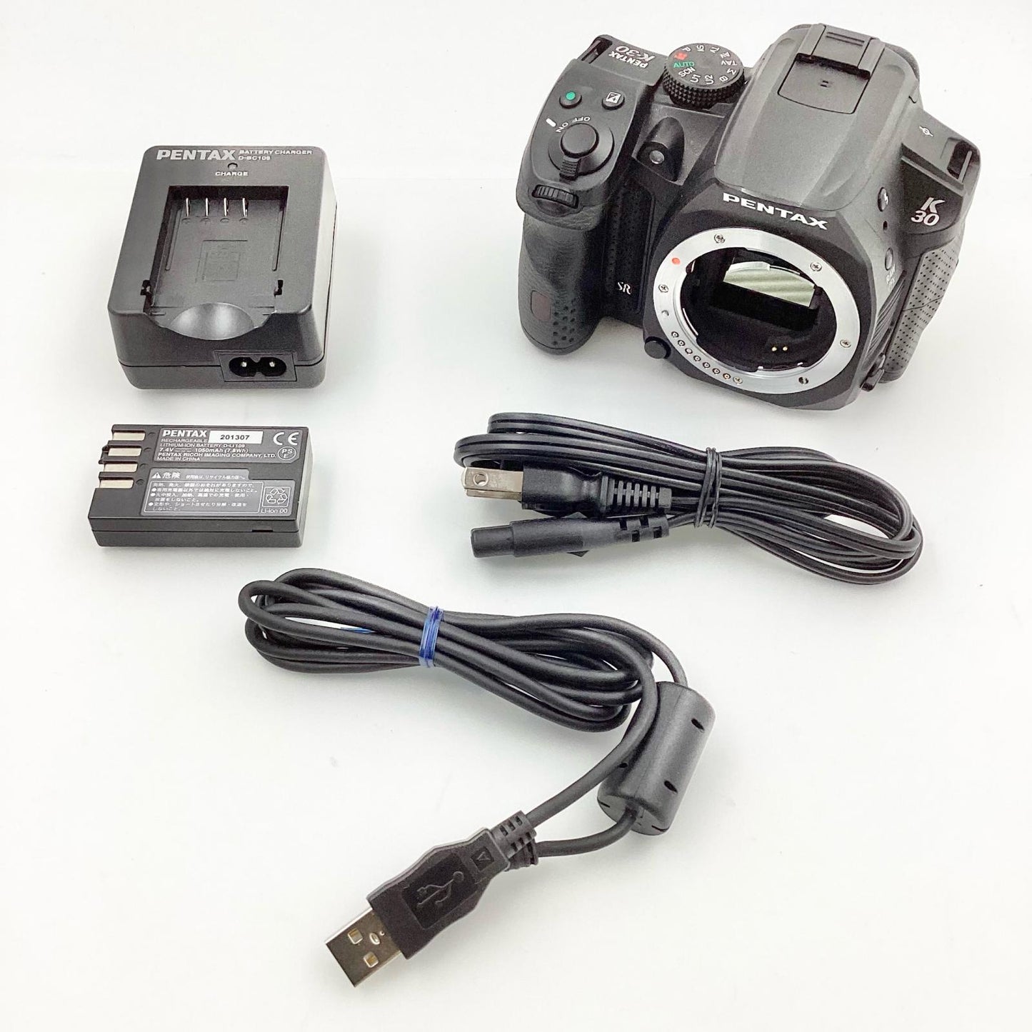 【全額返金保証】【最速発送】PENTAX デジタル一眼 PENTAX K-30 ボディ ブラック 美品 動作確認済