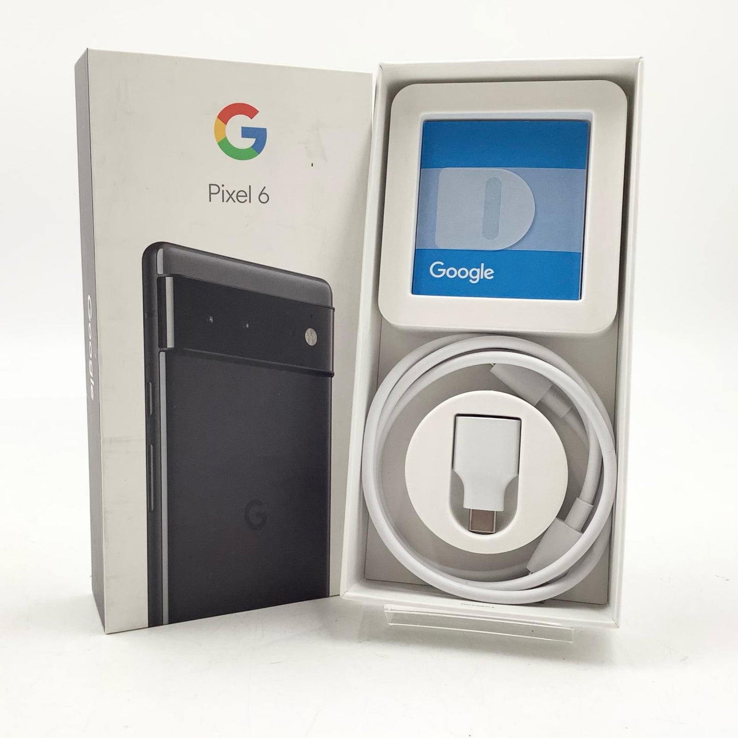 【全額返金保証】【最速発送】Google Pixel 6 128GB ストーミーブラック au GR1YH 白ロム 動作確認済