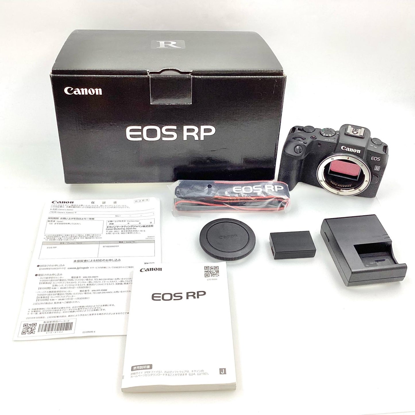 【全額返金保証】【最速発送】Canon デジタル一眼 EOS RP ボディ ブラック 動作確認済