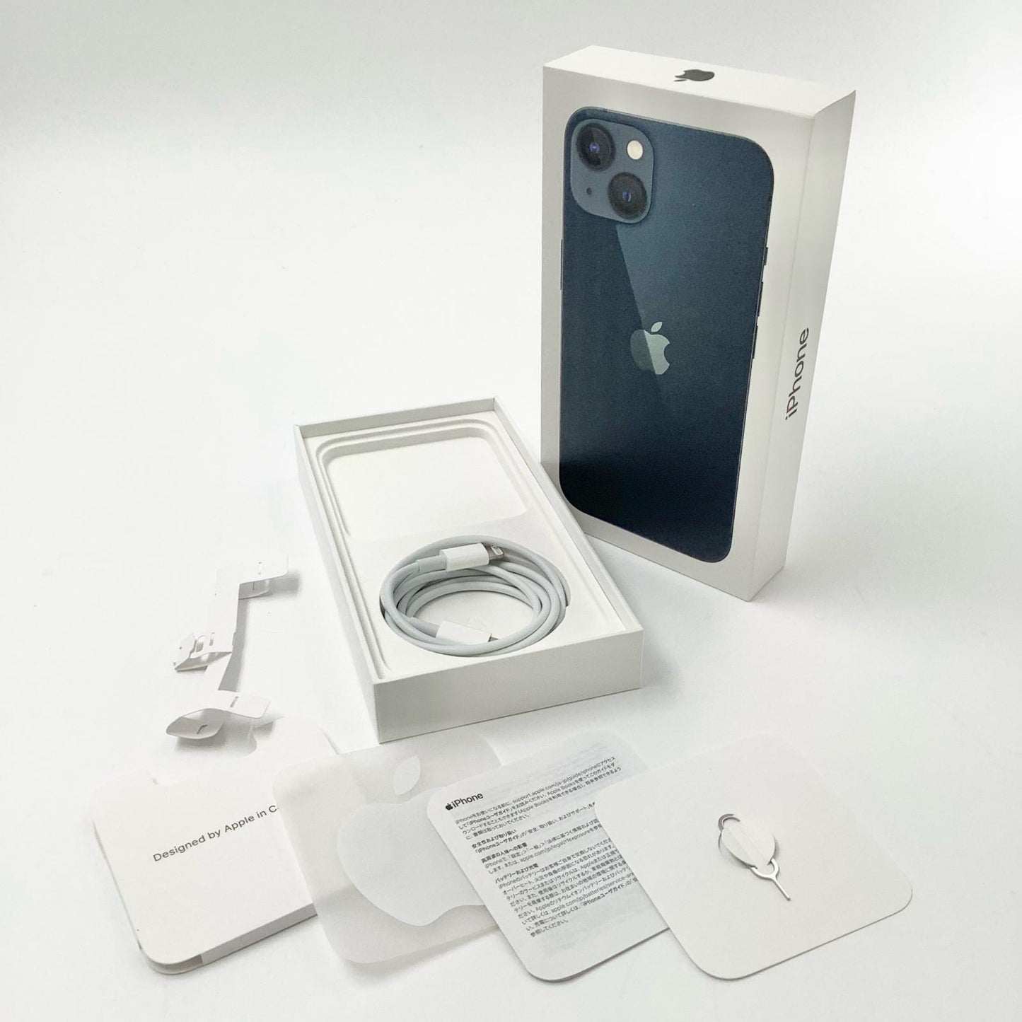 【全額返金保証】【最速発送】Apple iPhone iPhone 13 128GB ミッドナイト au 白ロム 動作確認済 81%