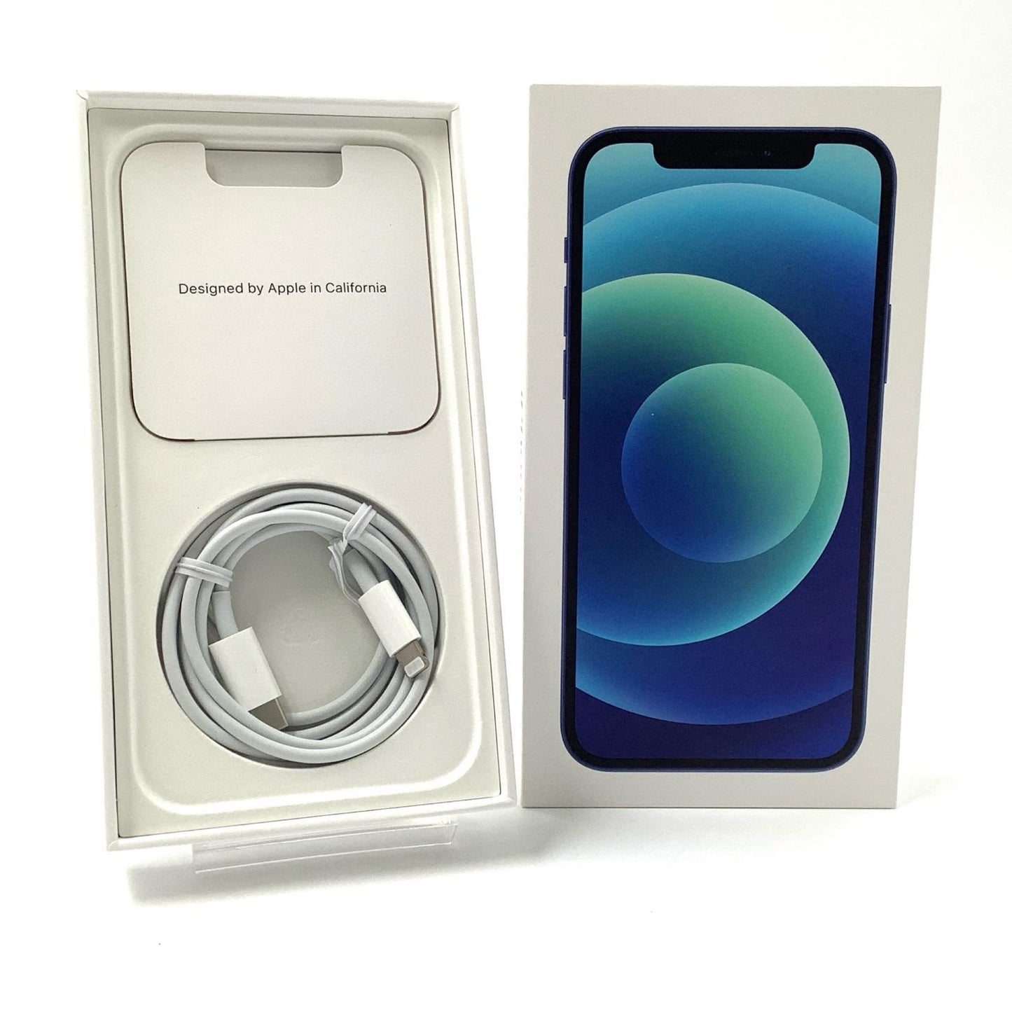 【全額返金保証】【最速発送】Apple iPhone iPhone 12 128GB ブルー Softbank 白ロム 動作確認済 84%
