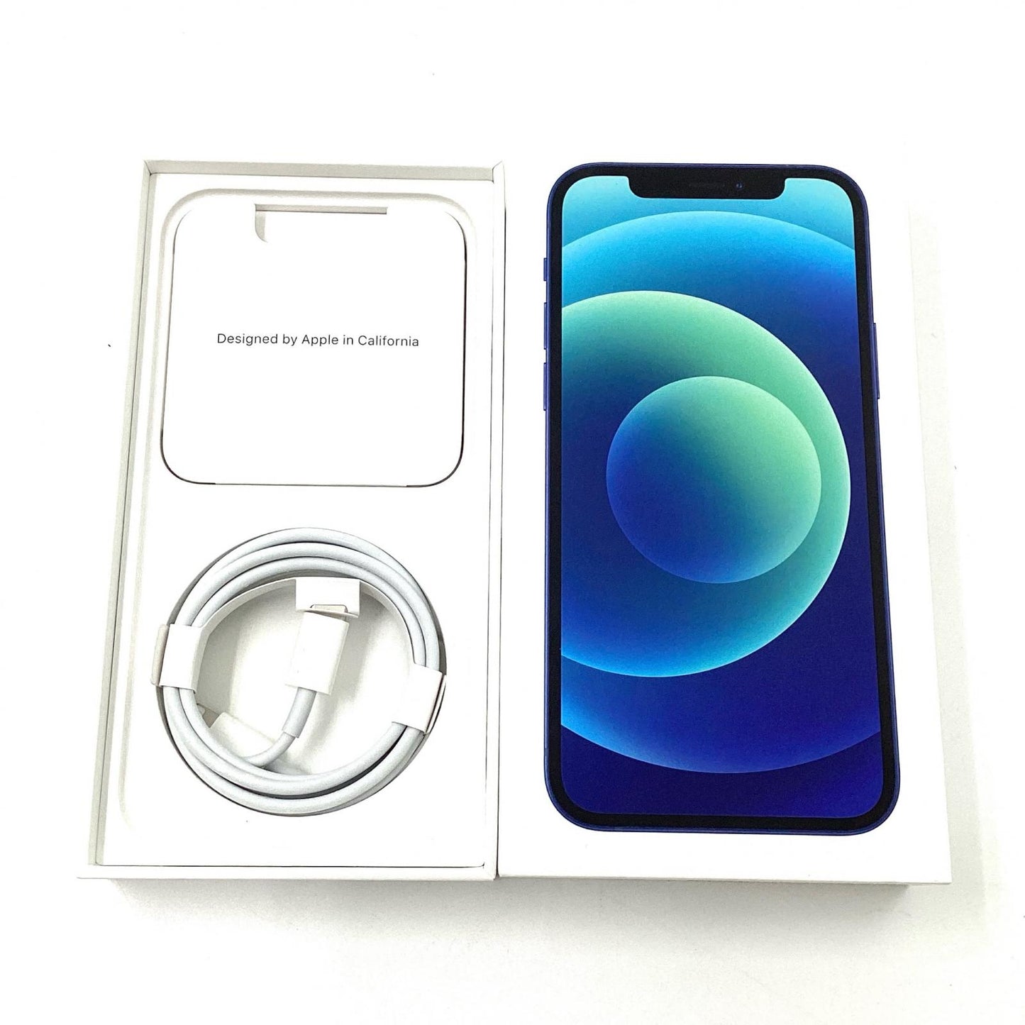【全額返金保証】【最速発送】Apple iPhone iPhone 12 128GB ブルー au 動作確認済 77%