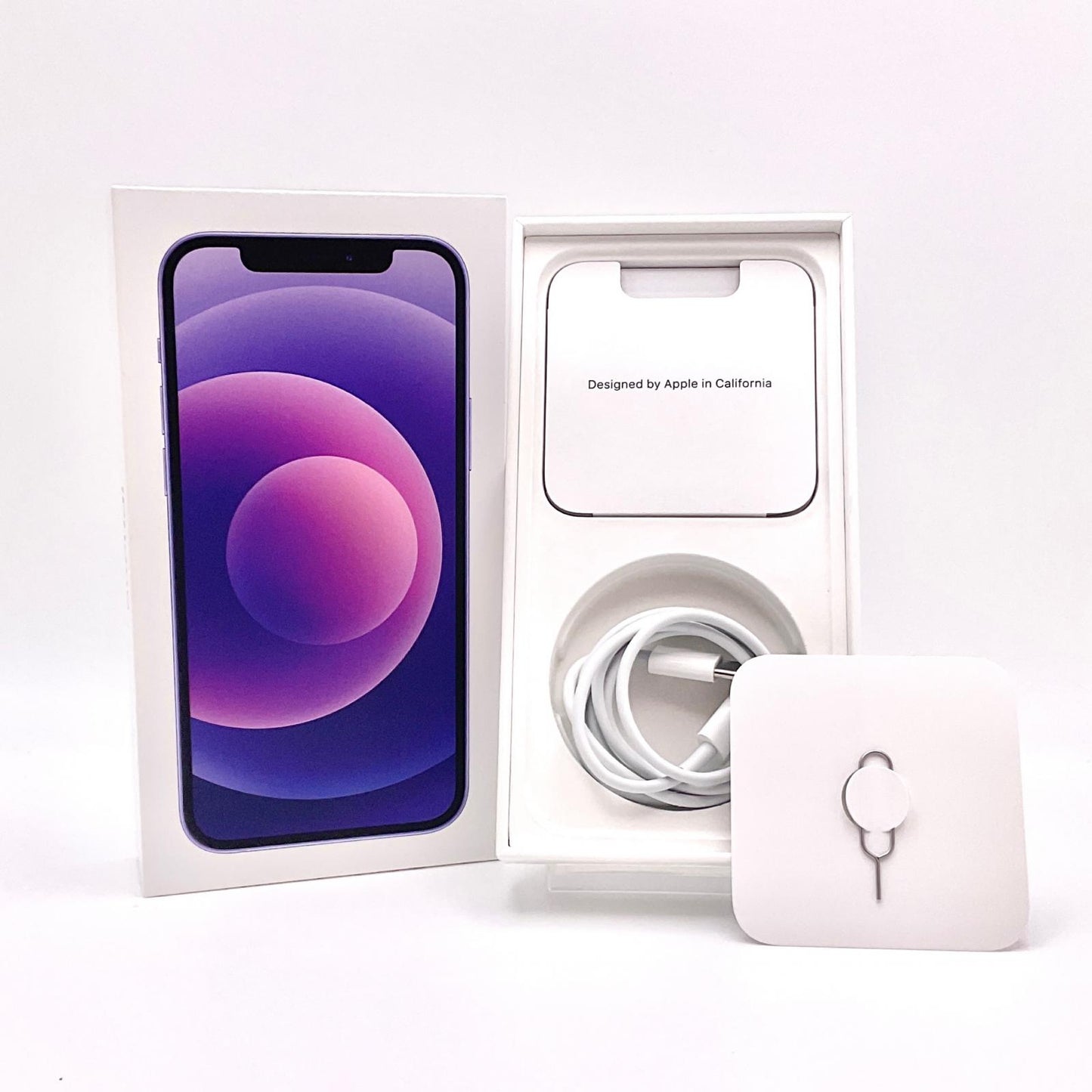 【全額返金保証】【最速発送】Apple iPhone iPhone 12 64GB パープル au SIMフリー 白ロム 動作確認済 78%
