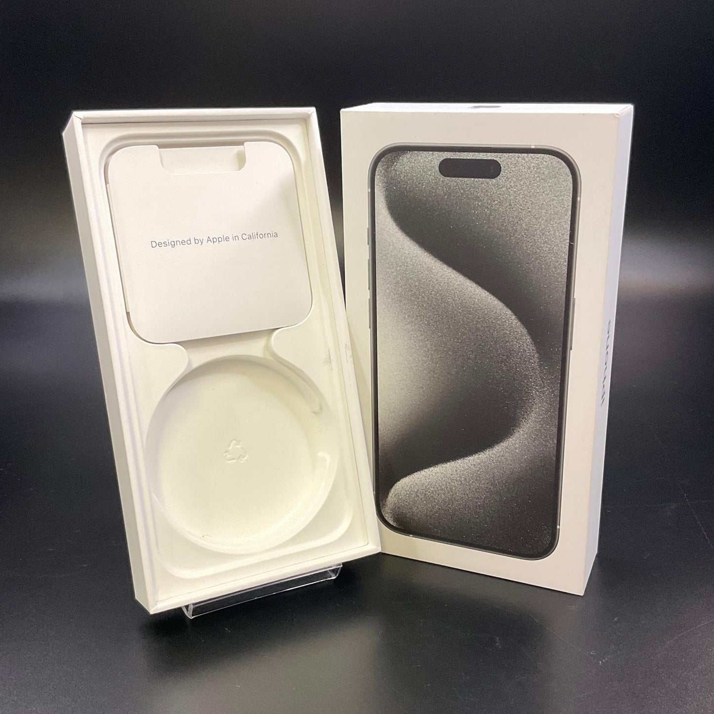 【全額返金保証】【最速発送】Apple iPhone iPhone 15 Pro 128GB ホワイトチタニウム SIMフリー 動作確認済 97%