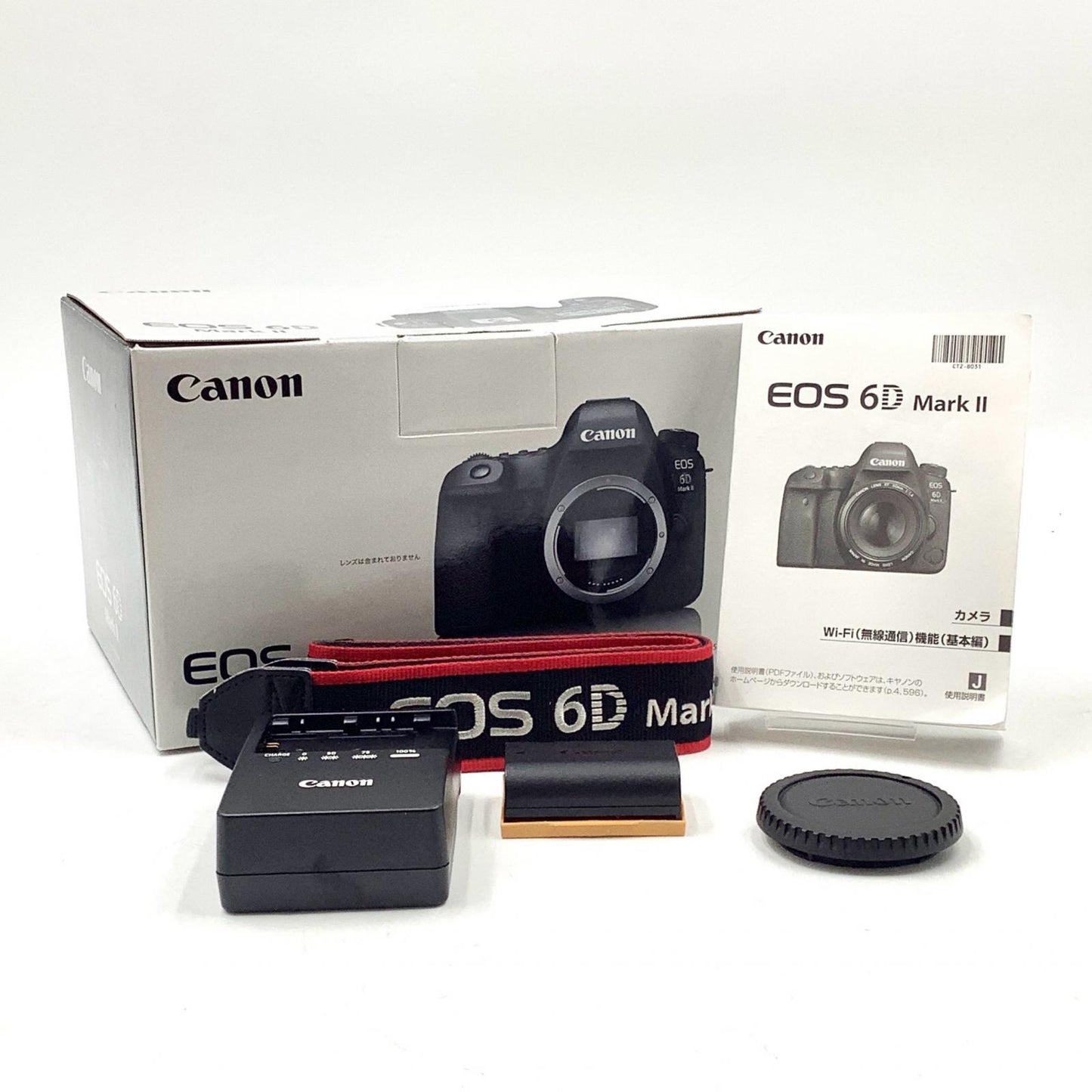 【全額返金保証】【最速発送】Canon デジタル一眼 EOS 6D Mark II ボディ 動作確認済