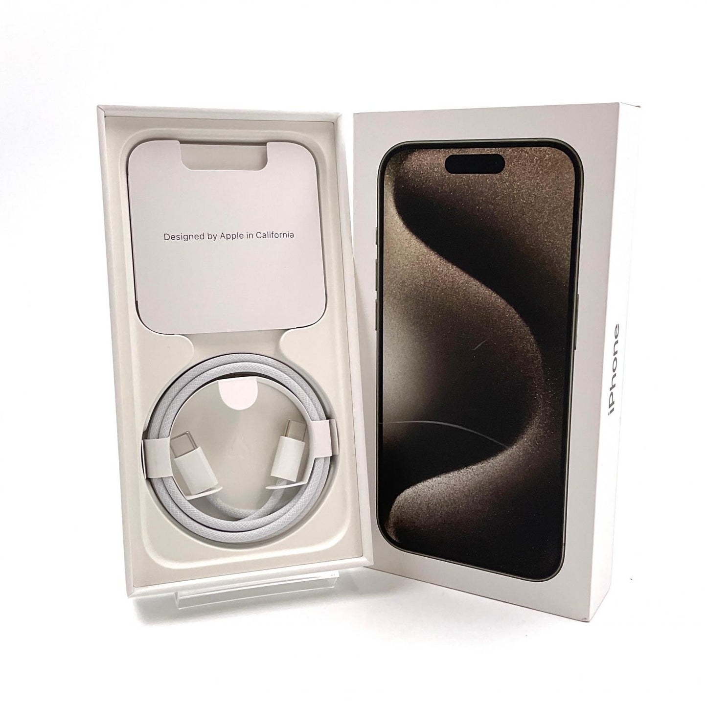 【全額返金保証】【最速発送】Apple iPhone iPhone Pro 15 Pro 256GB ナチュラルチタニウム SIMフリー 白ロム 美品 動作確認済 91%