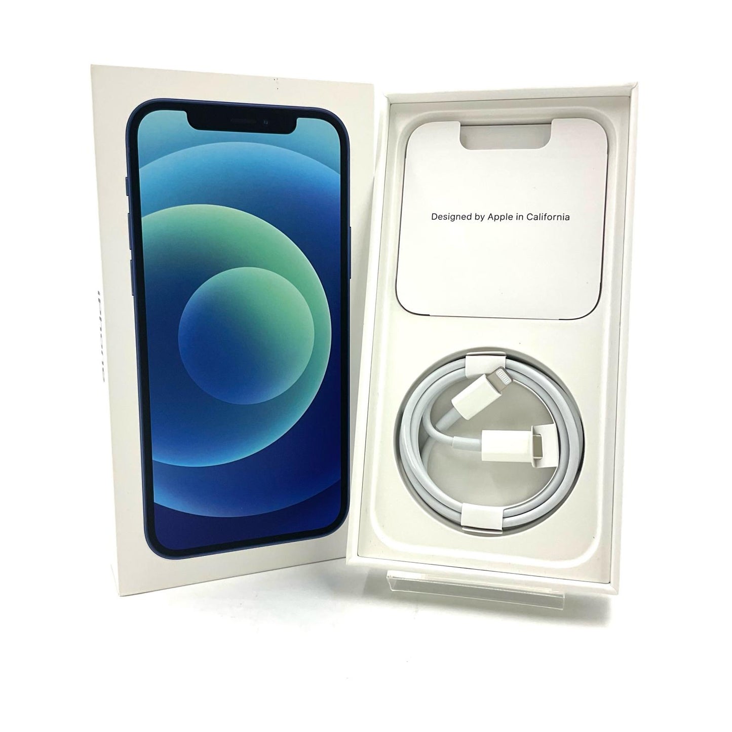 【全額返金保証】【最速発送】Apple iPhone iPhone 12 256GB ブルー docomo 白ロム 動作確認済 78%