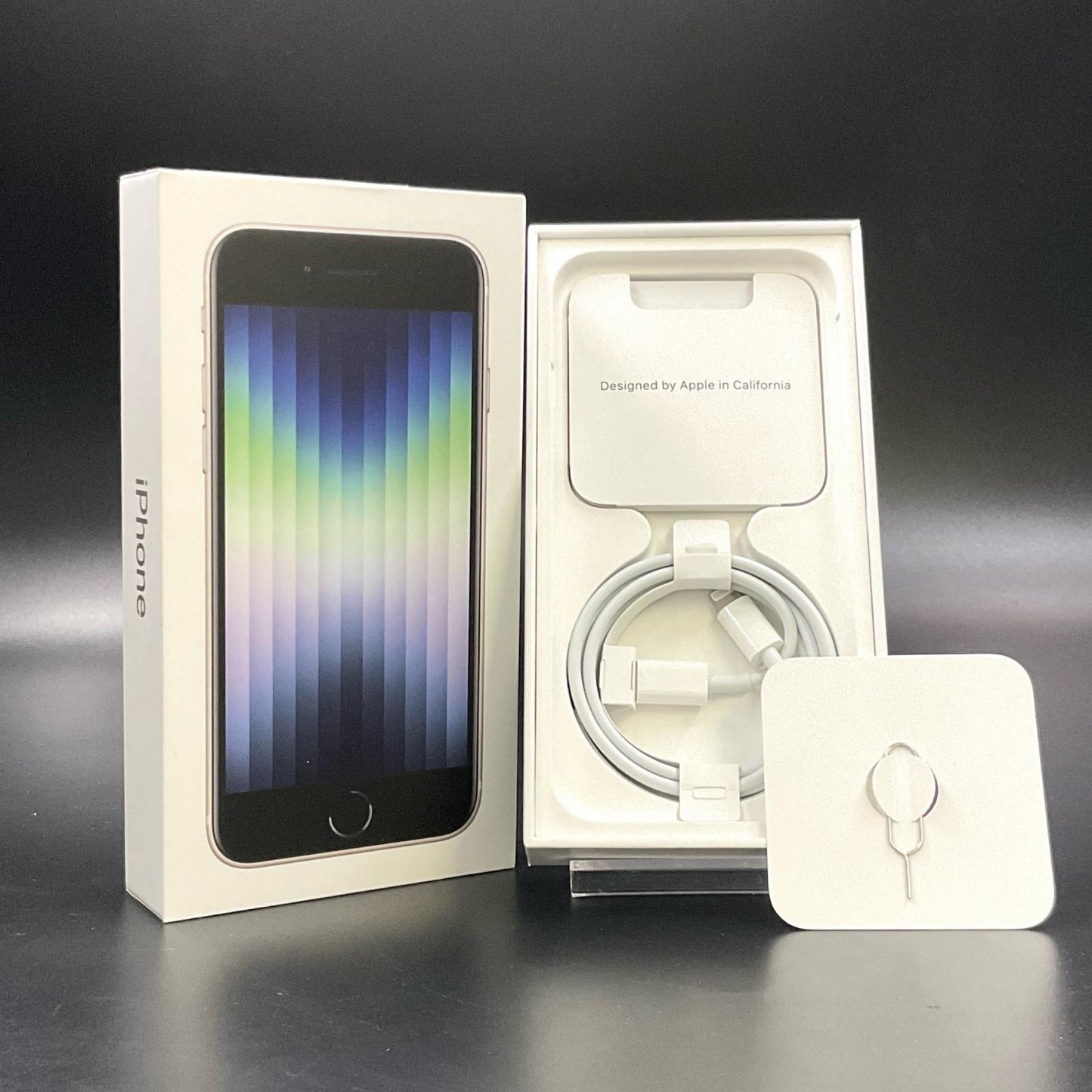 【全額返金保証】【最速発送】Apple iPhone iPhone SE(第3世代) 64GB スターライト au 白ロム 超美品 動作確認済 96%