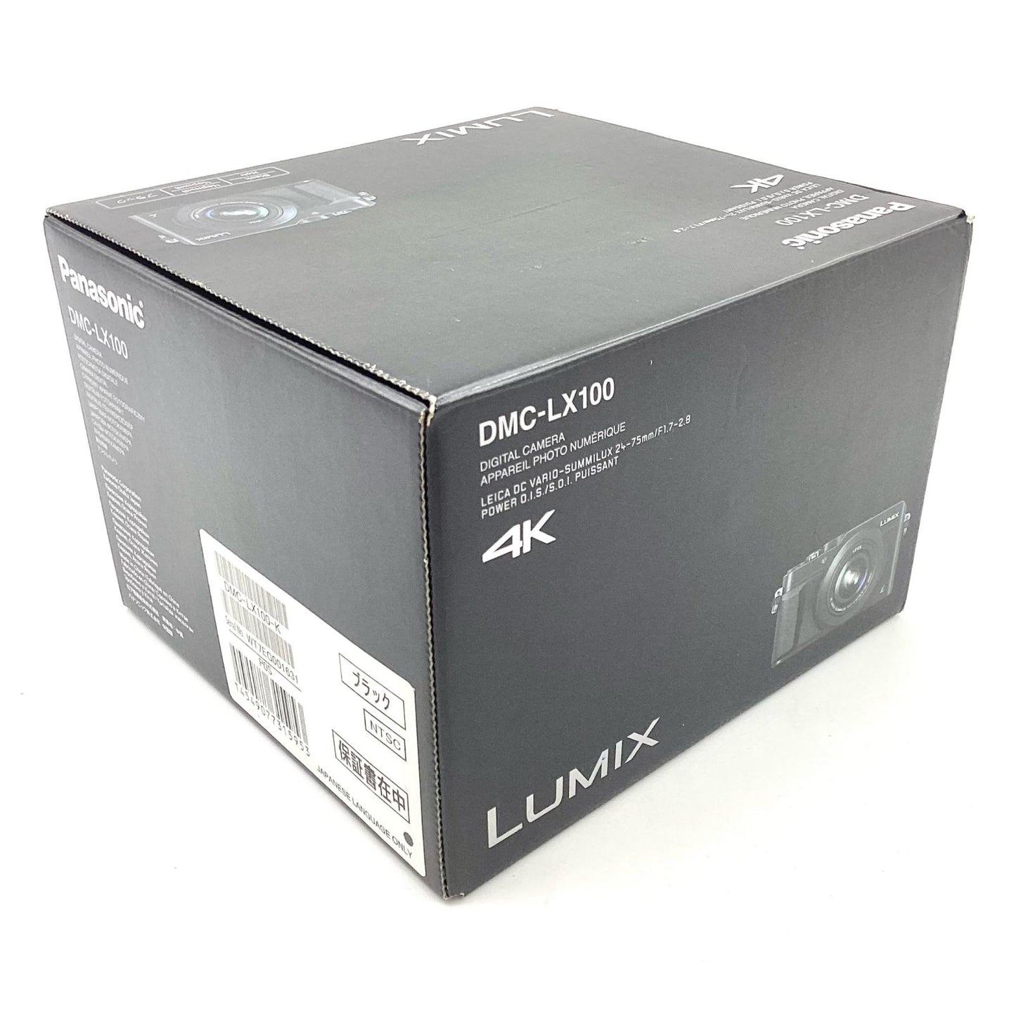 【全額返金保証】【最速発送】Panasonic コンパクトデジタルカメラ LUMIX DMC-LX100 新品未開封 即納OK