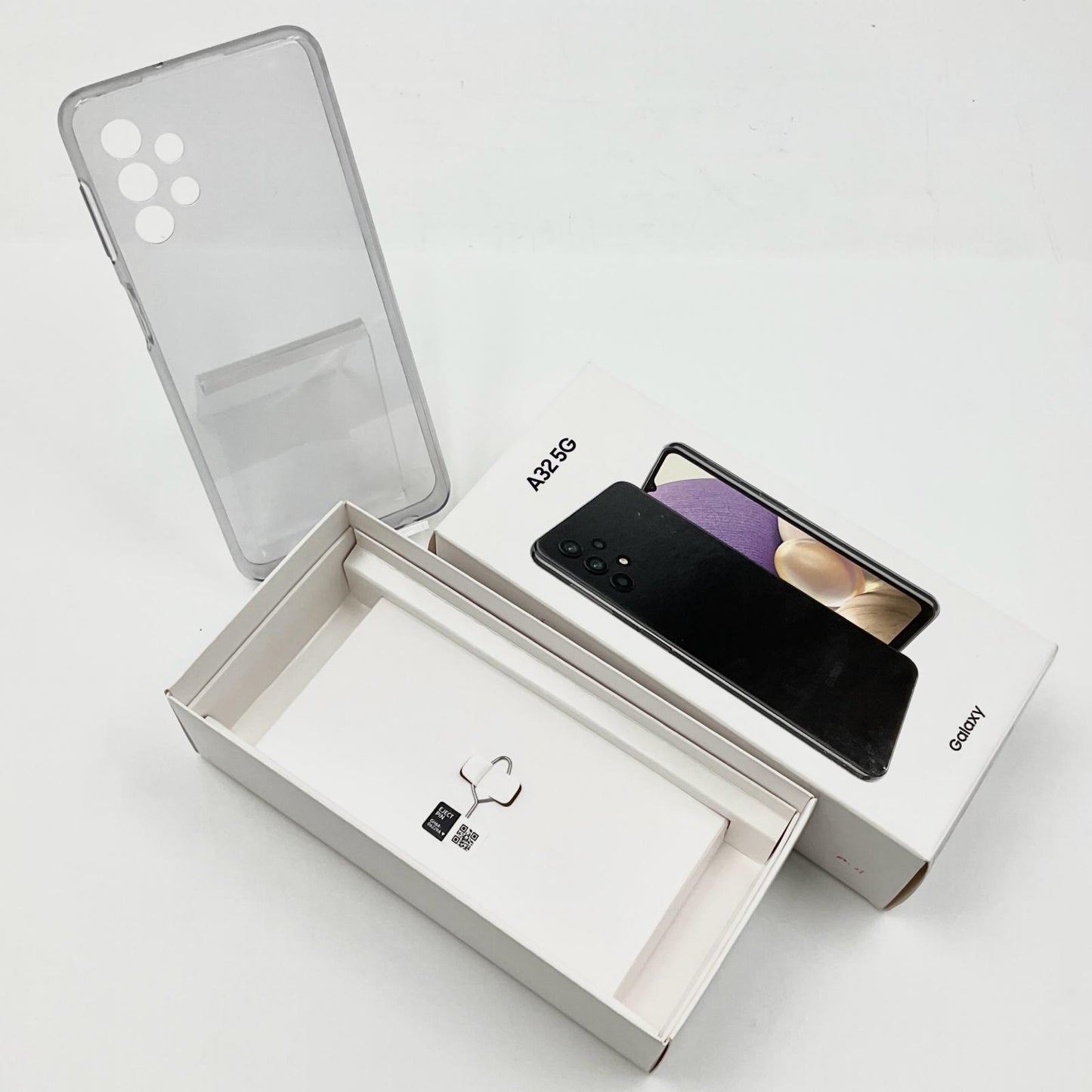 【全額返金保証】【最速発送】SAMSUNG Galaxy A32 5G 64GB Awesome Black au SCG08 白ロム 美品 動作確認済