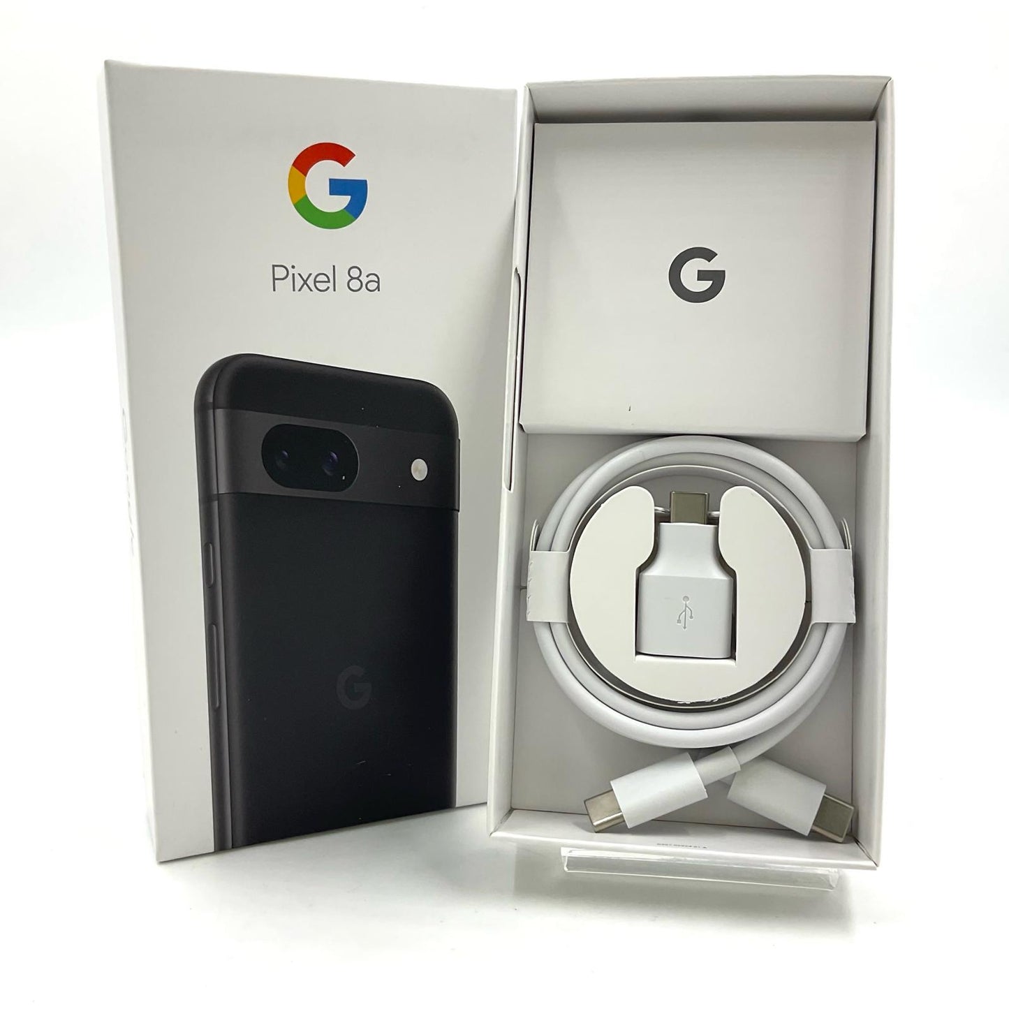 【全額返金保証】【最速発送】Google Pixel 8a 128GB Obsidian au G576D 白ロム 超美品 動作確認済