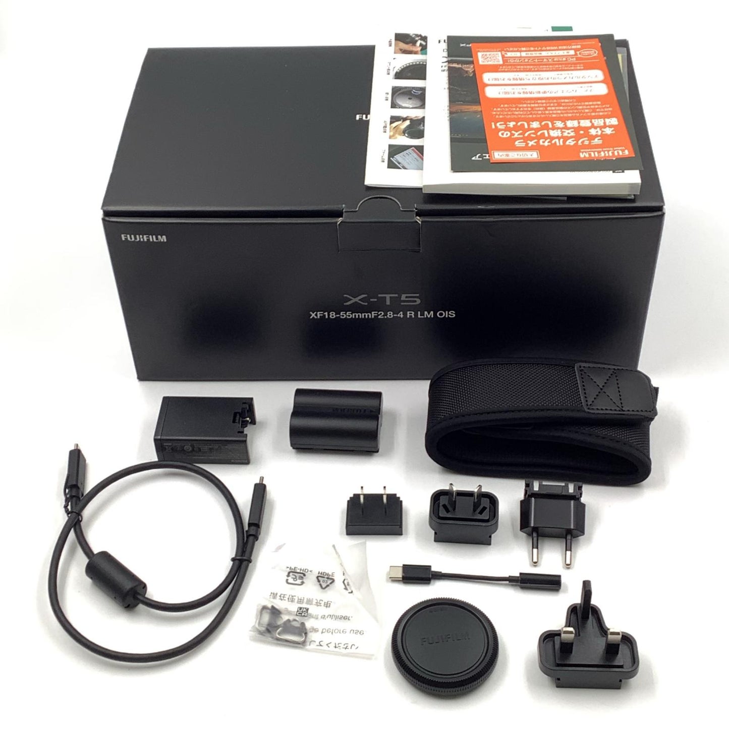 【全額返金保証】【最速発送】FUJIFILM デジタル一眼 X-T5 ブラック 美品 動作確認済