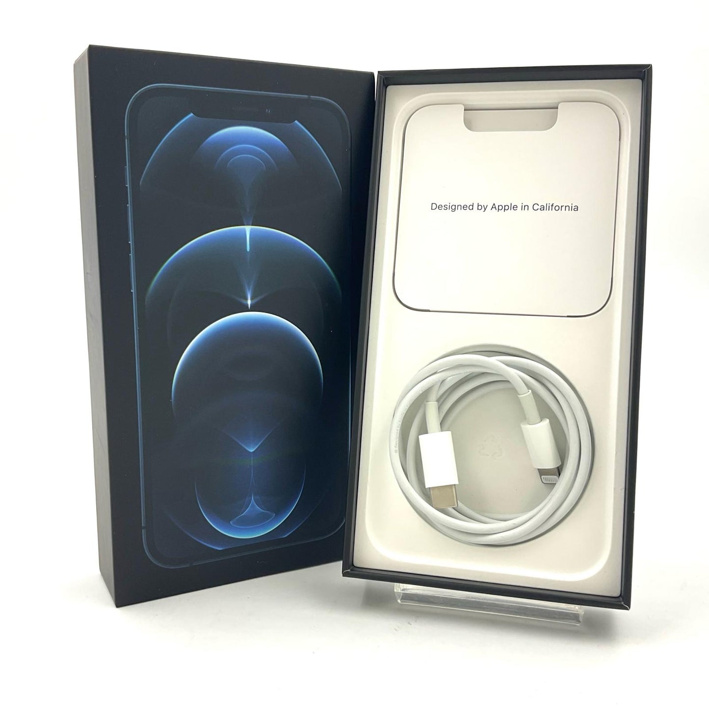 【全額返金保証】【最速発送】Apple iPhone iPhone 12 Pro 256GB パシフィックブルー Softbank 白ロム 動作確認済 83%