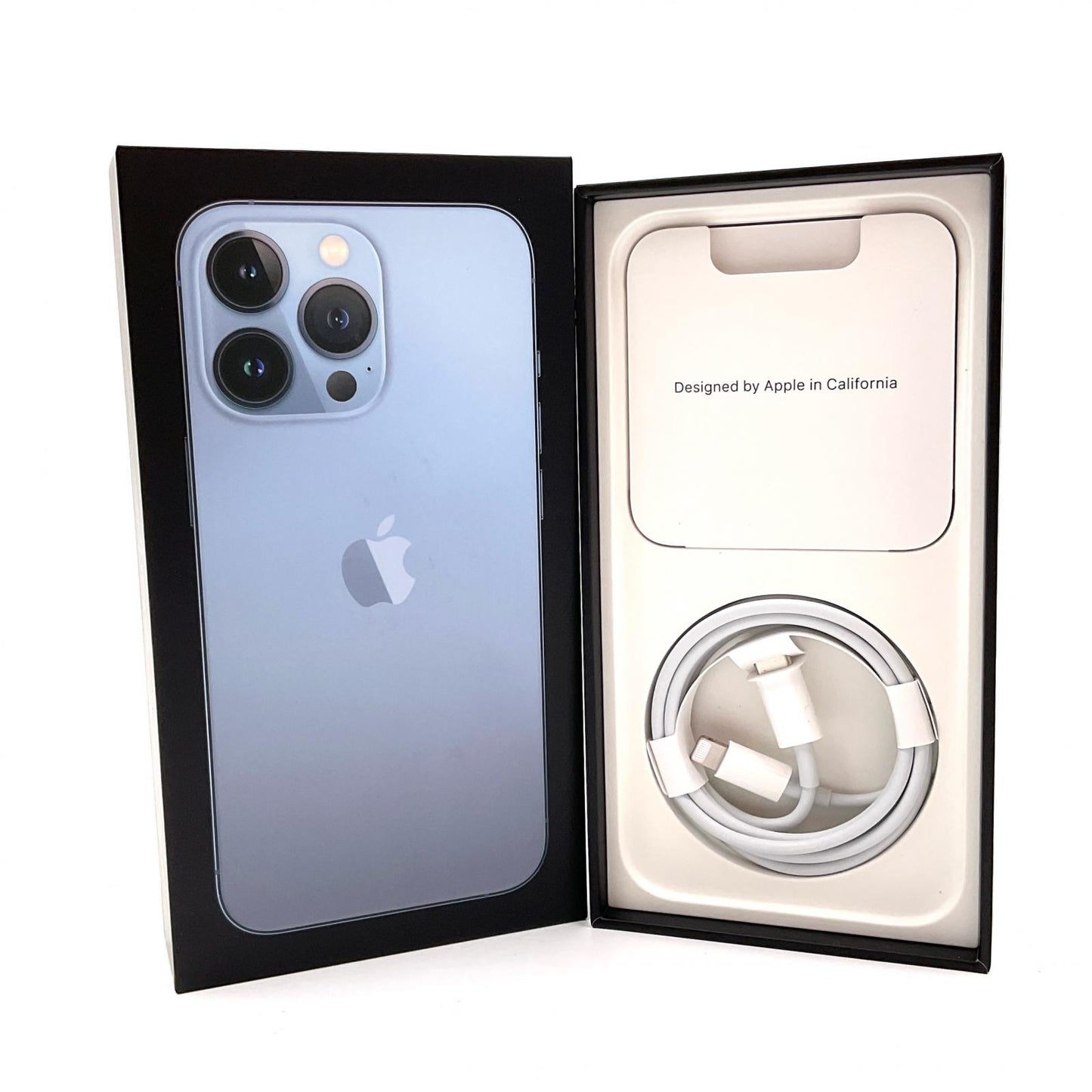 【全額返金保証】【最速発送】Apple iPhone iPhone 13 Pro 128GB シエラブルー Softbank 動作確認済 85%
