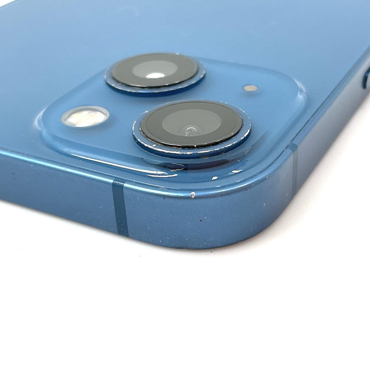 【全額返金保証】【最速発送】Apple iPhone iPhone 13 128GB ブルー au 白ロム 動作確認済 75%