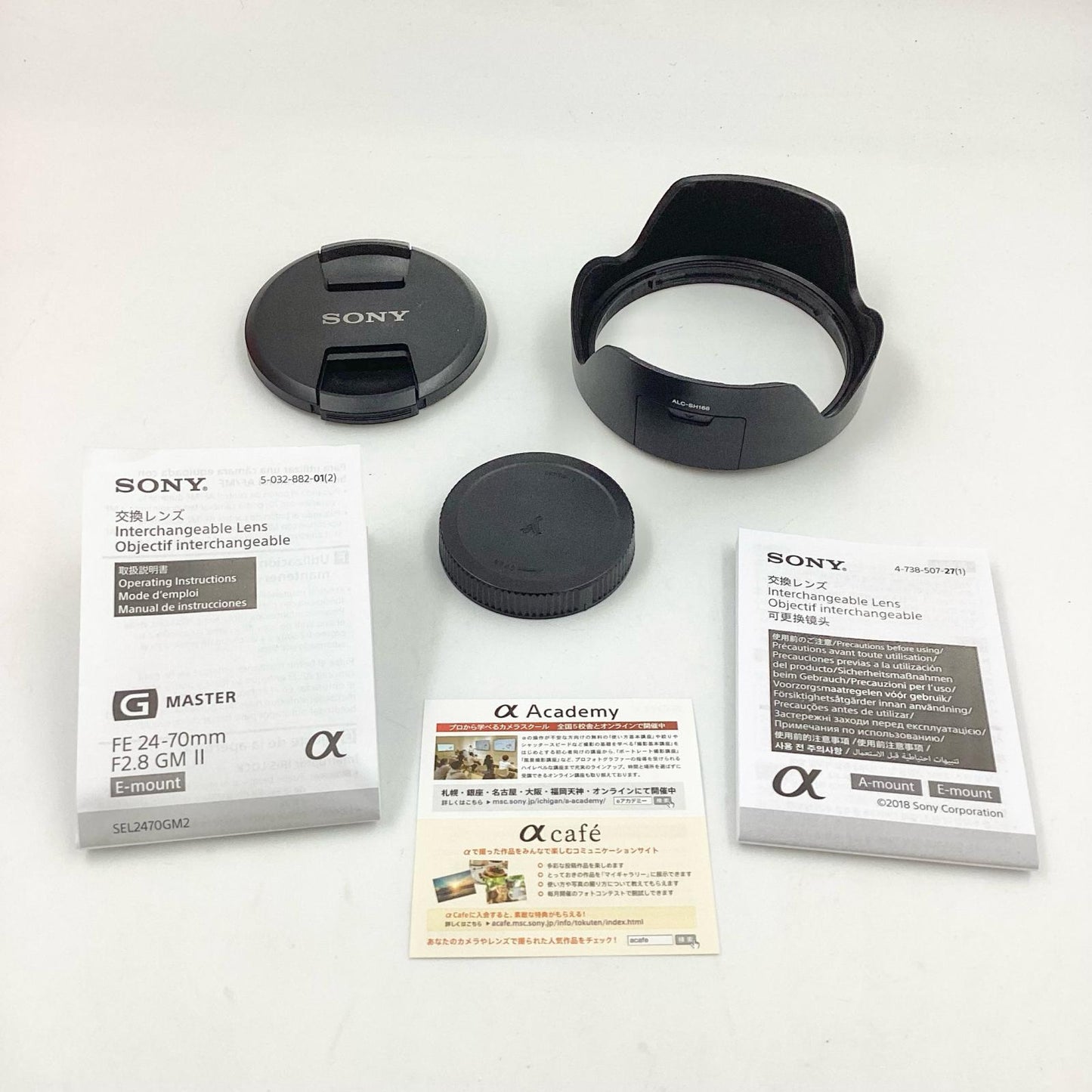 【全額返金保証】【最速発送】Sony FE 24-70mm F2.8 GM II SEL2470GM2 動作確認済