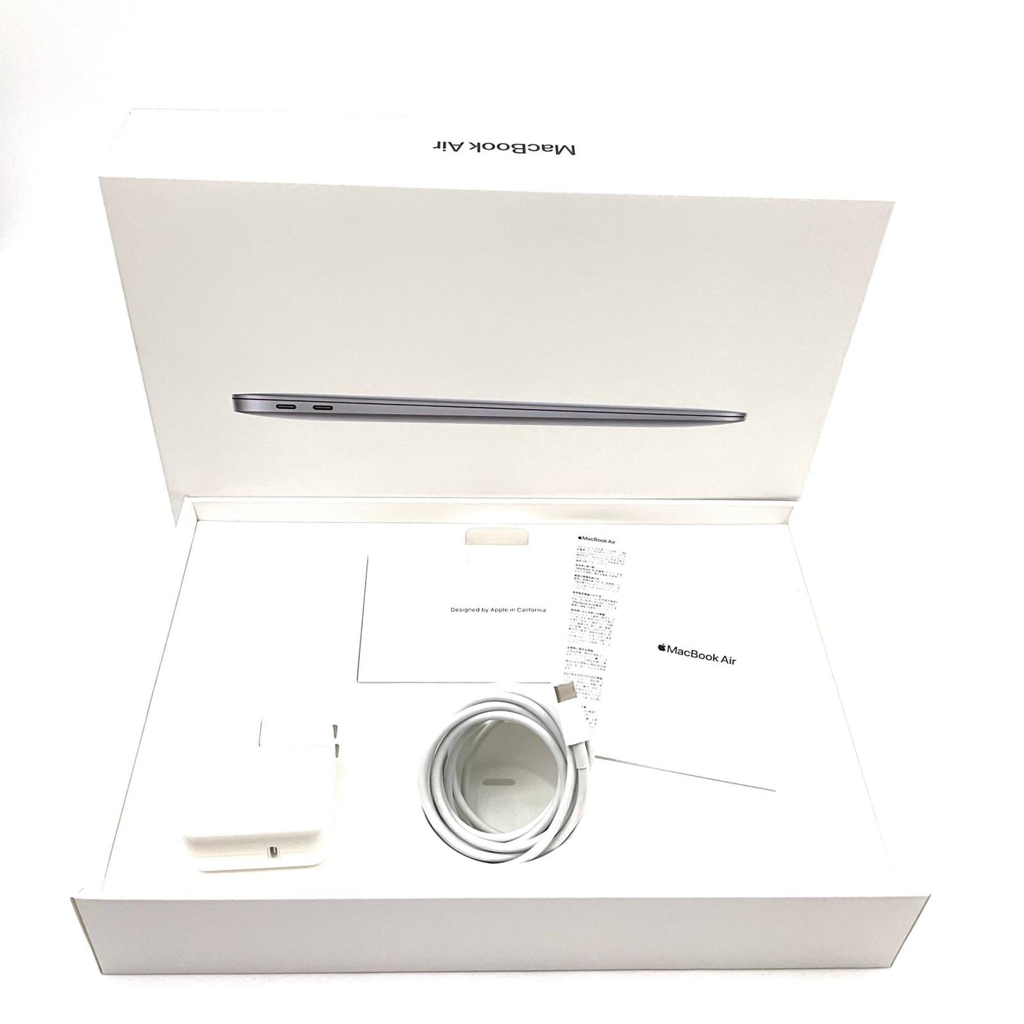 【全額返金保証】【最速発送】Apple MacBook Air 13.3インチ 2020 Apple M1 8GB SSD 256GB スペースグレイ 91.5% 動作確認済