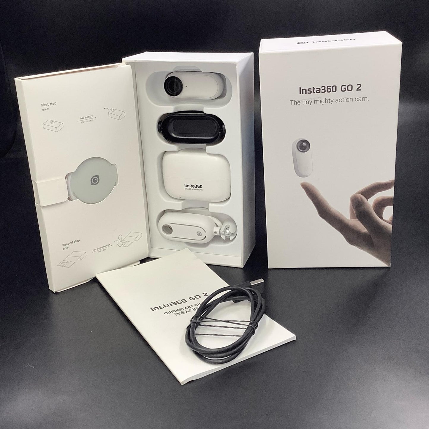 【全額返金保証】【最速発送】Insta360 GO 2 超美品 動作確認済