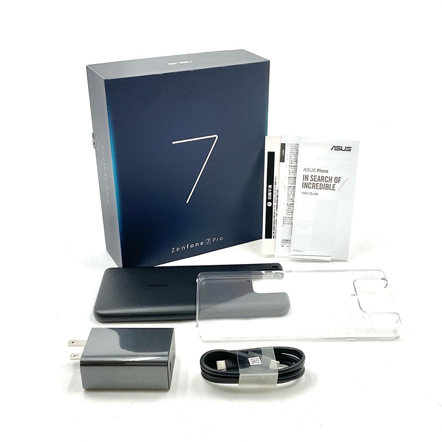 【全額返金保証】【最速発送】ASUS Zenfone7 Pro 256GB オーロラブラック SIMフリー ASUS_I002D 美品 動作確認済