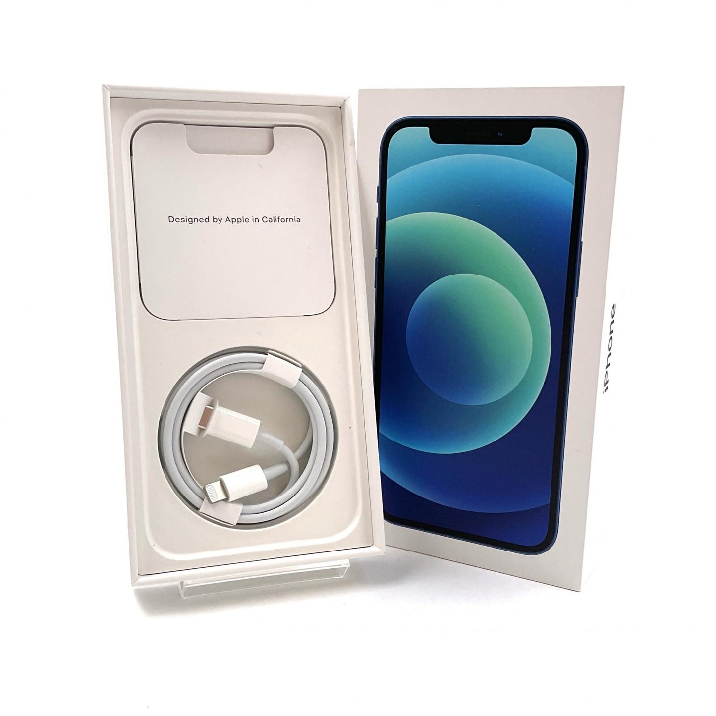 【全額返金保証】【最速発送】Apple iPhone iPhone 12 128GB ブルー Softbank 白ロム 動作確認済 82%